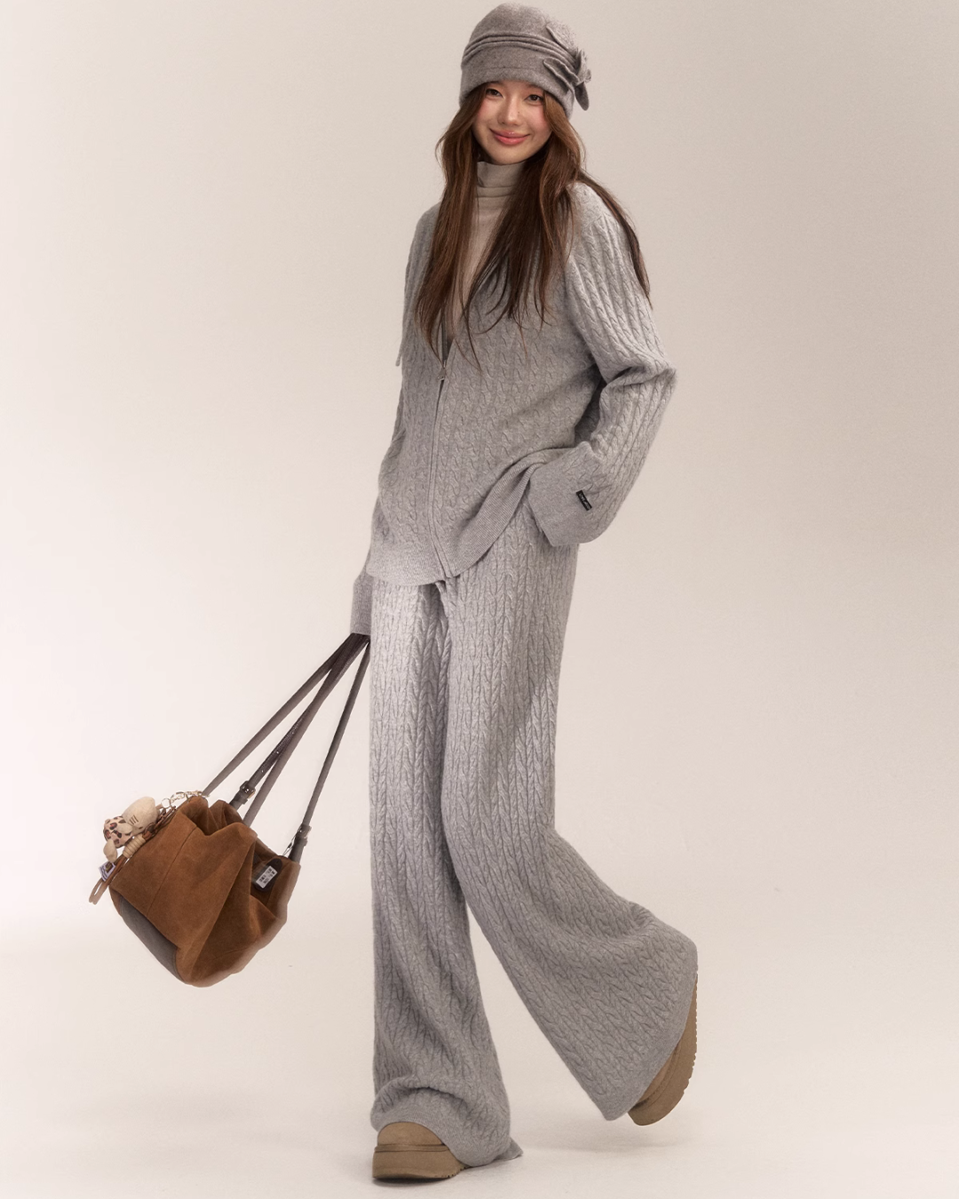 Cable Knit Hoodie / Cable Knit Pants ASG0008