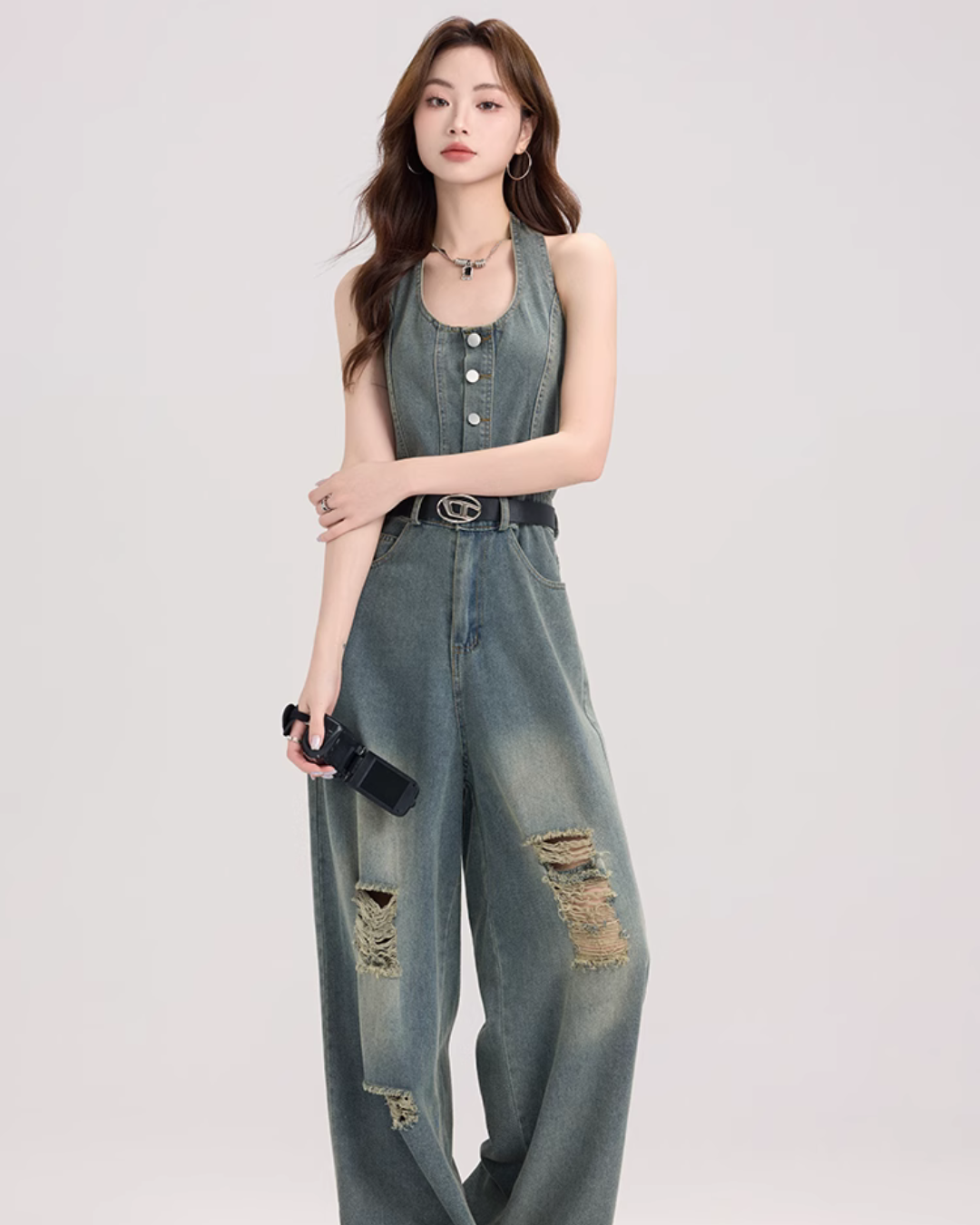 Vintage Denim Overall MNX0003