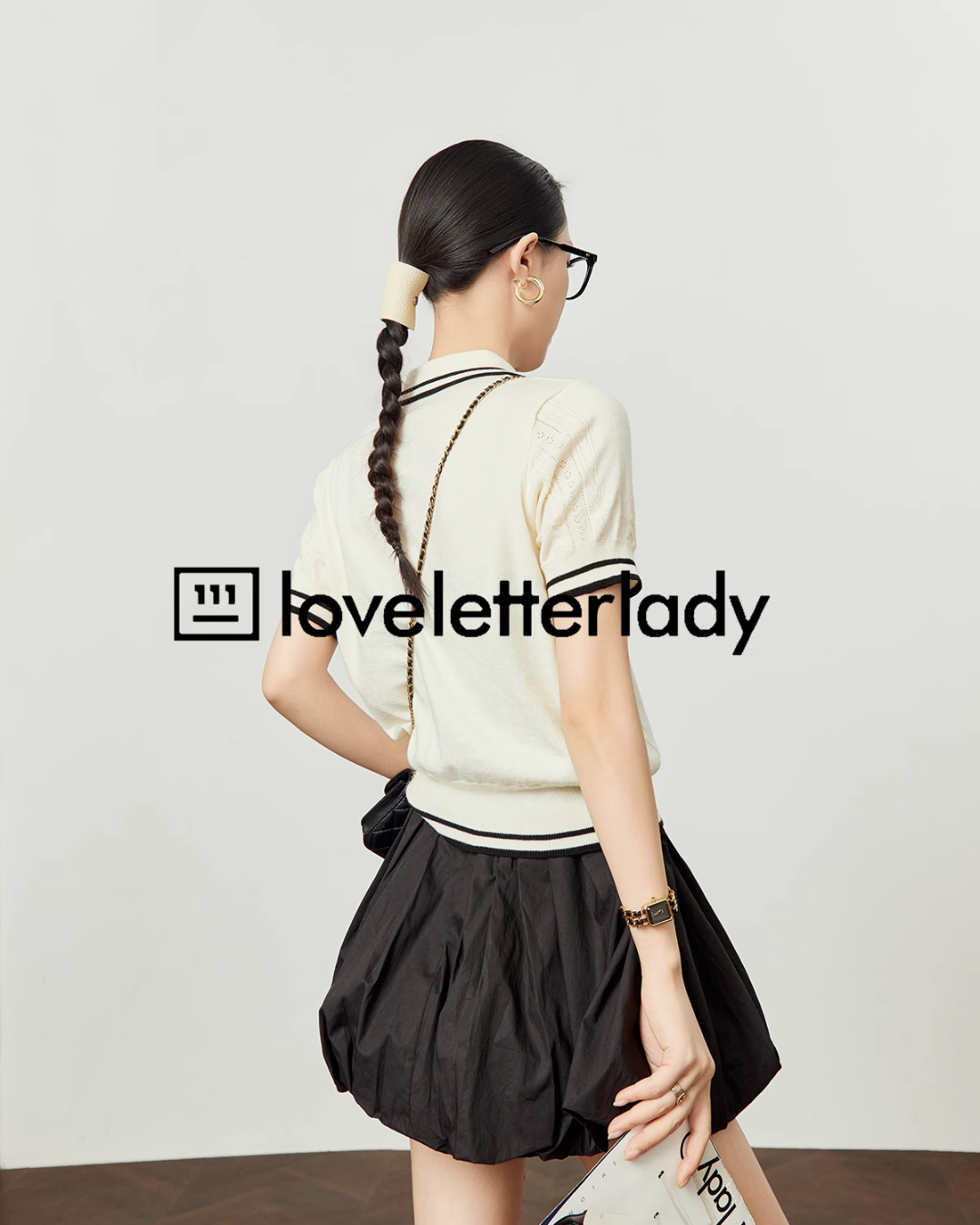 Off-White Polo Knit Shirt LLA0454
