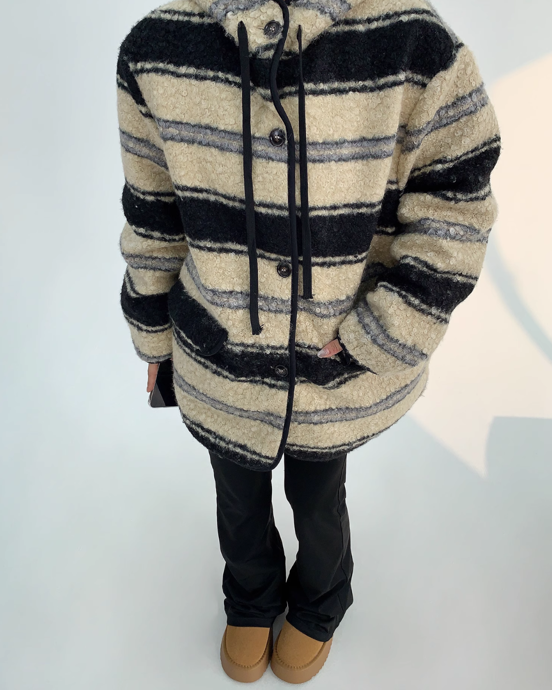 Border Hood Big Jacket YLS0578