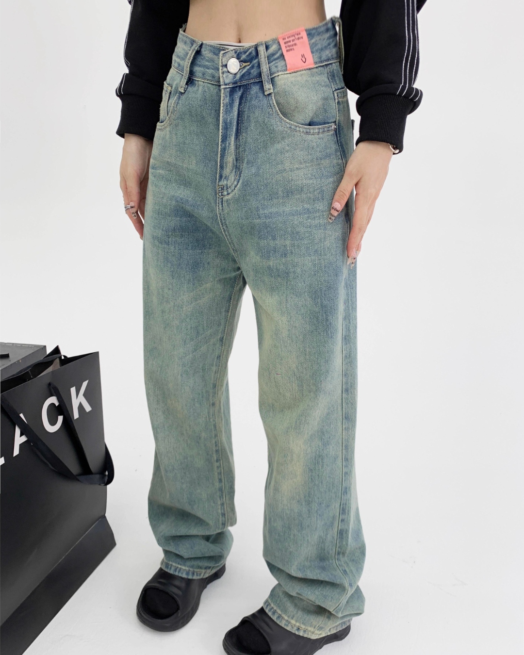 Vintage Loose Silhouette Denim YLS0406