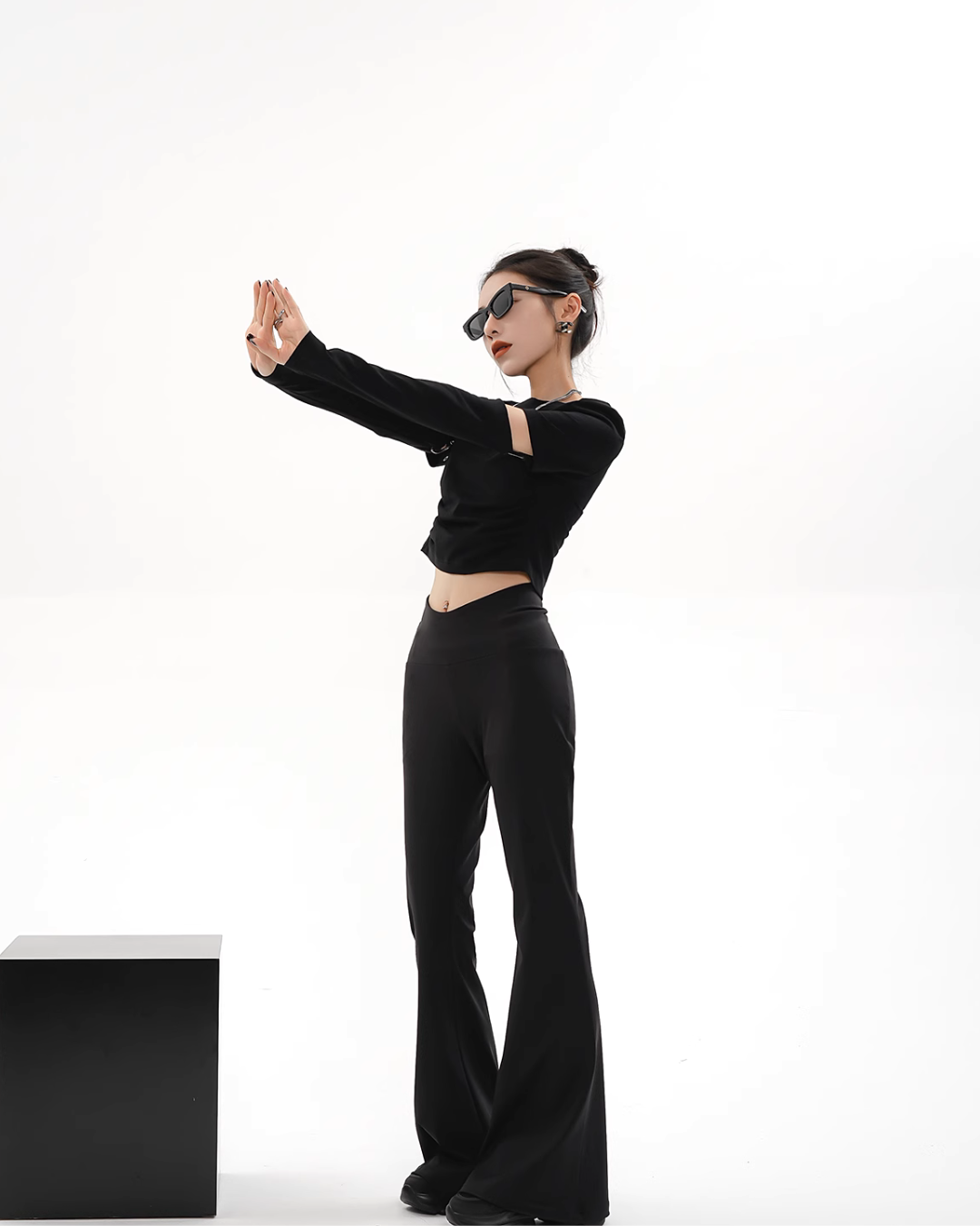 Stretch Flare Pants SRS0281