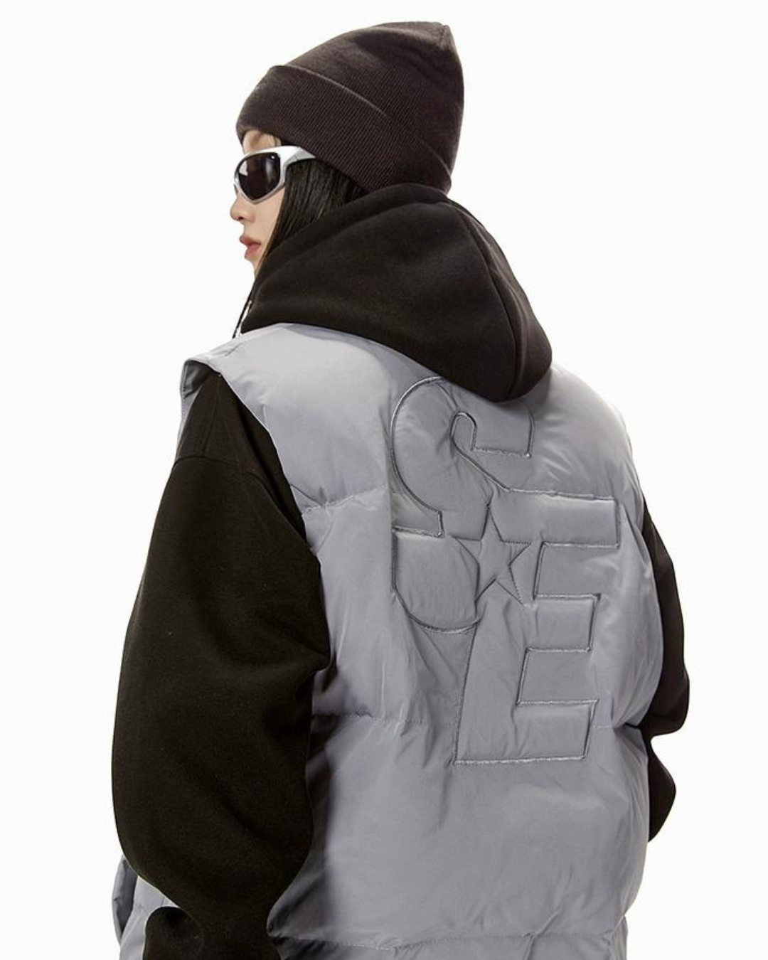Back Logo Down Vest ICM0009