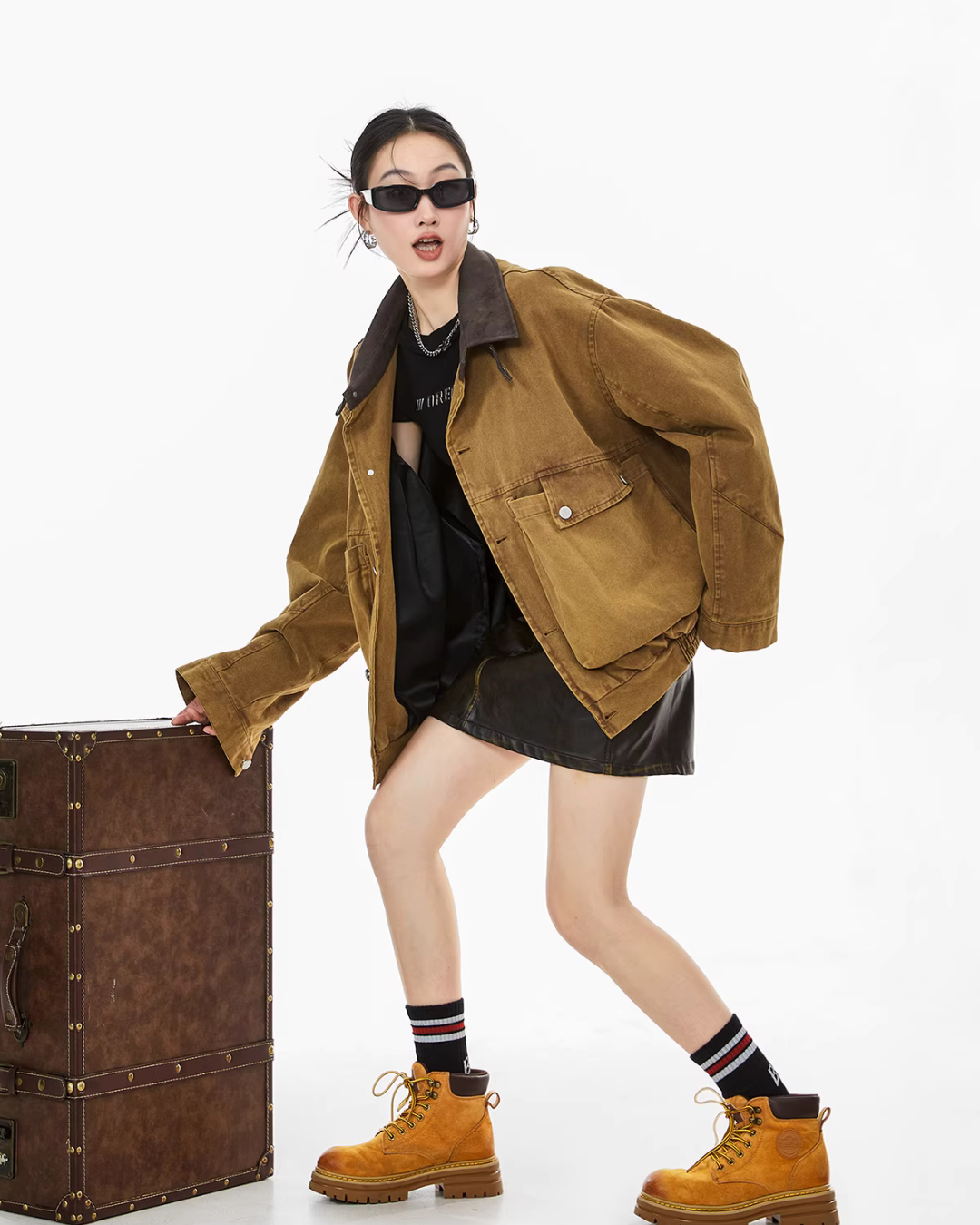 Vintage Pocket Work Jacket ICM0072