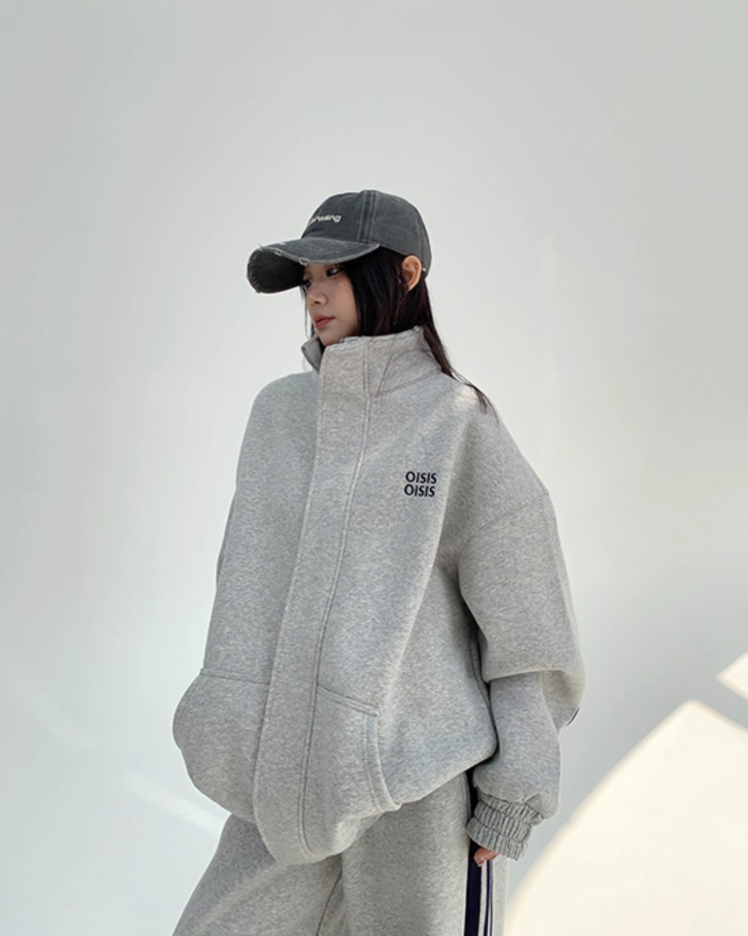 Sideline Stand Neck Jacket / Loose Pants YLS0963