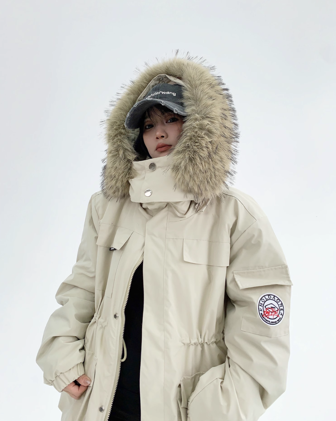 Fur Hood Mod Coat YLS0691