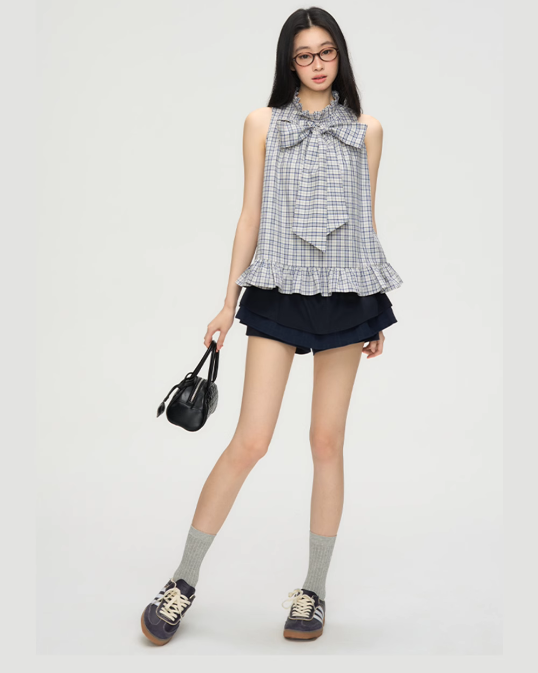 Paid Bow Tie Lace Top PUC0015
