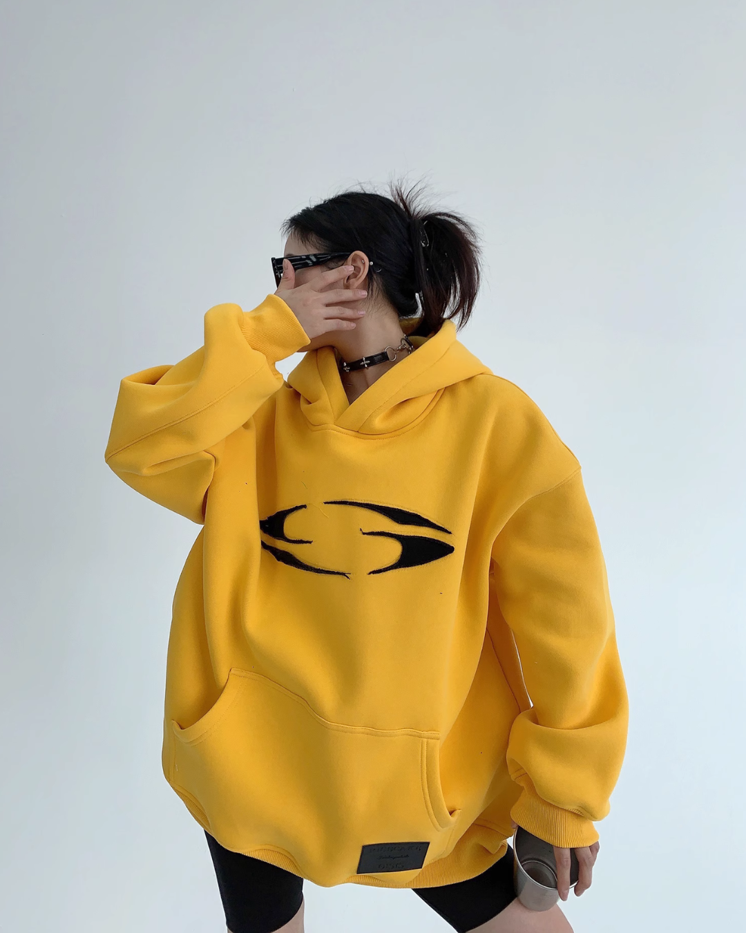 Back Logo Pullover Hoodie YLS0591