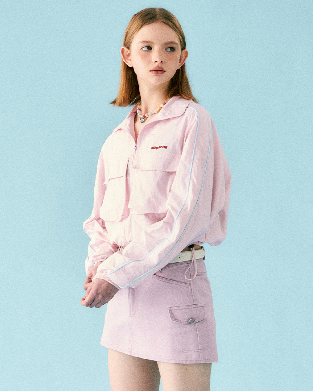 Girly Pastel Work Jacket WBL0025