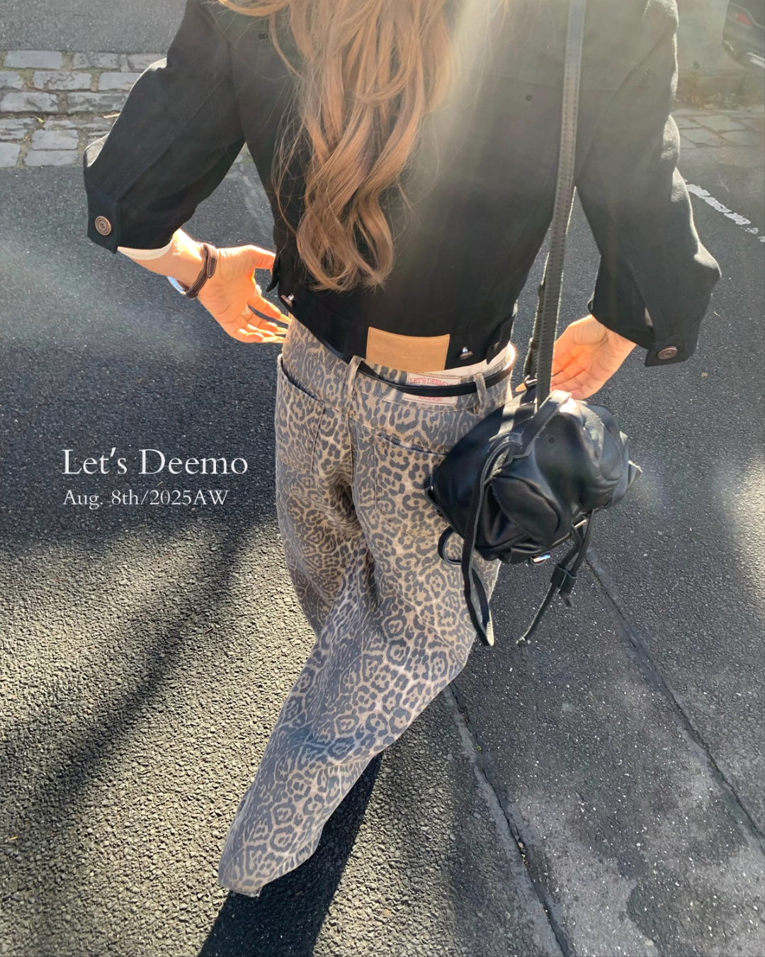 Leopard Wide Pants DEM0011