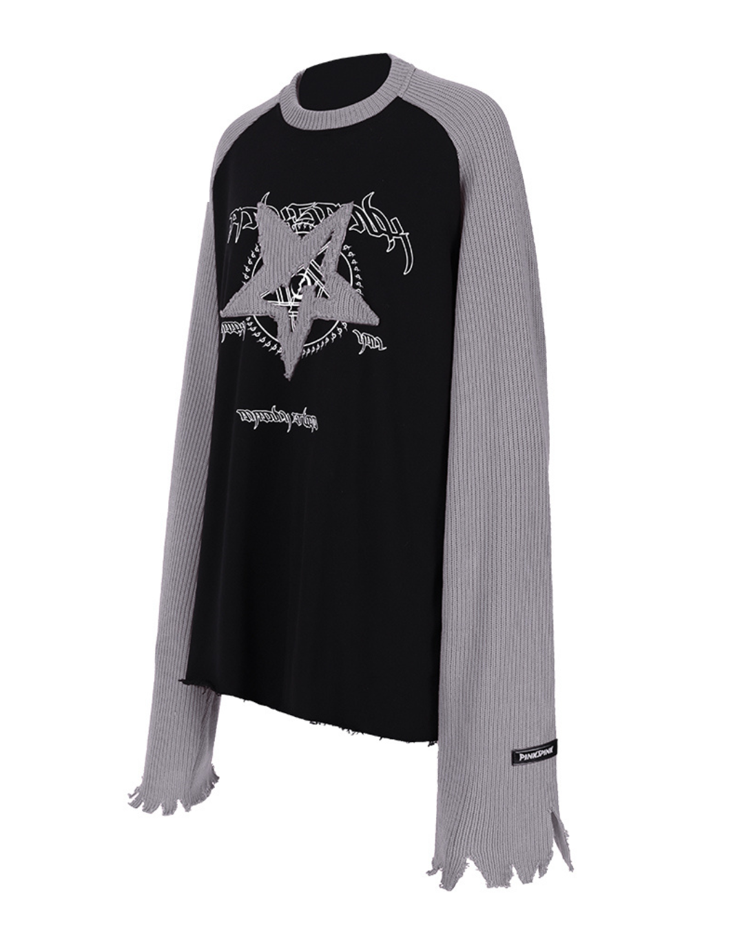 Cowboy Stitching Wool Sweater PPK0055
