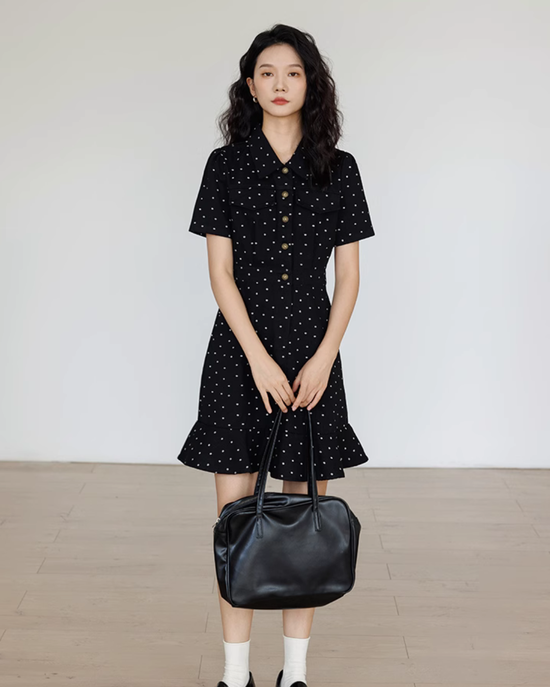 Small Flower Frill Dress VAS0002