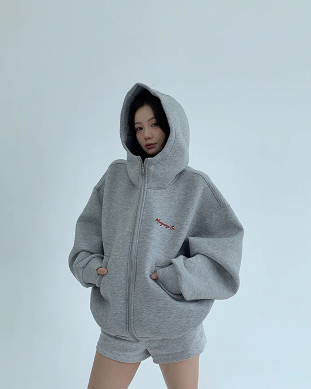 Back Logo Sweat Hood Jacket YLS0908