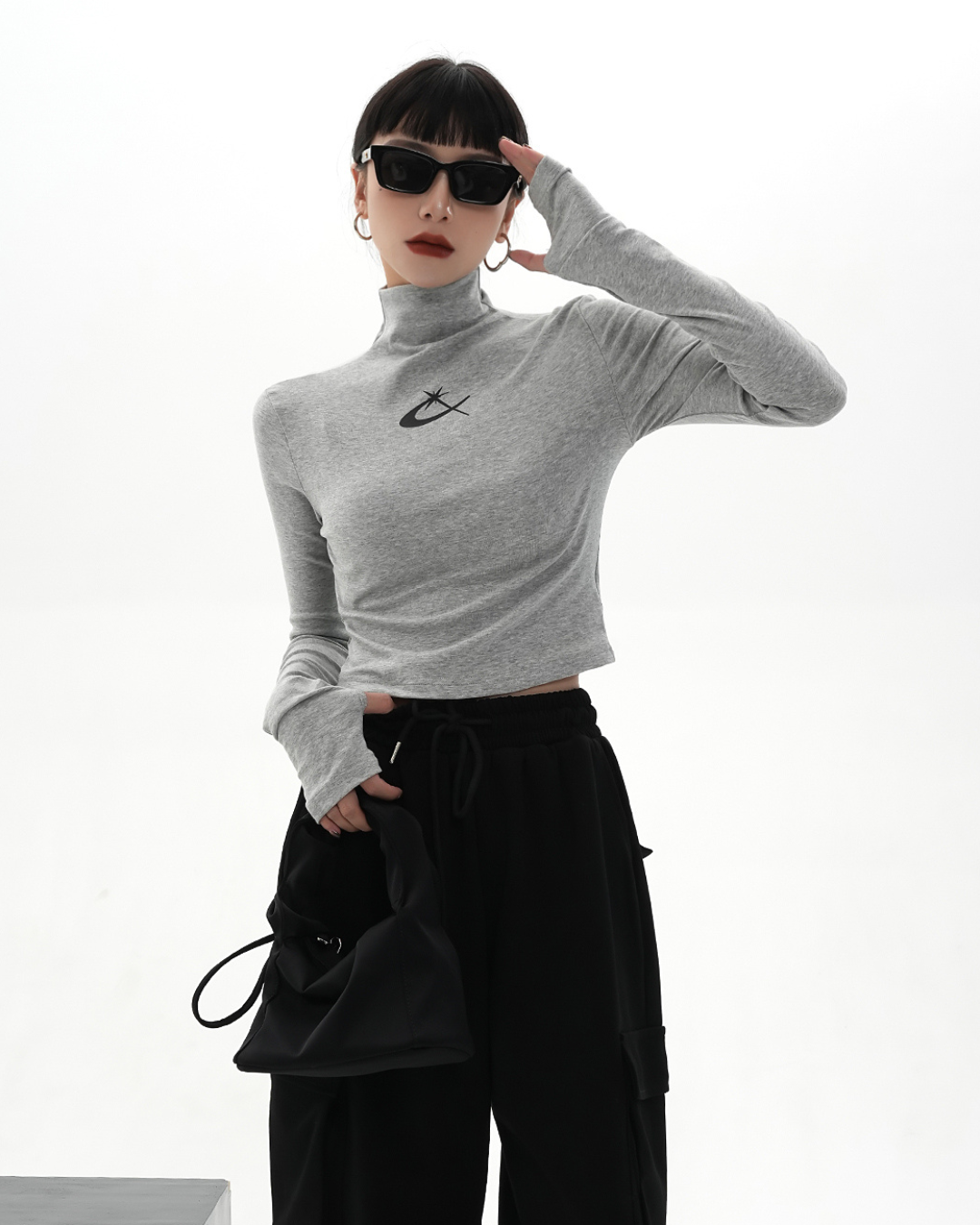Street Turtleneck Tight Top SRS0030