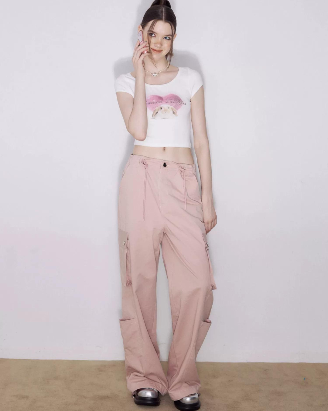 Girly Basic Cargo Pants ZZF0238
