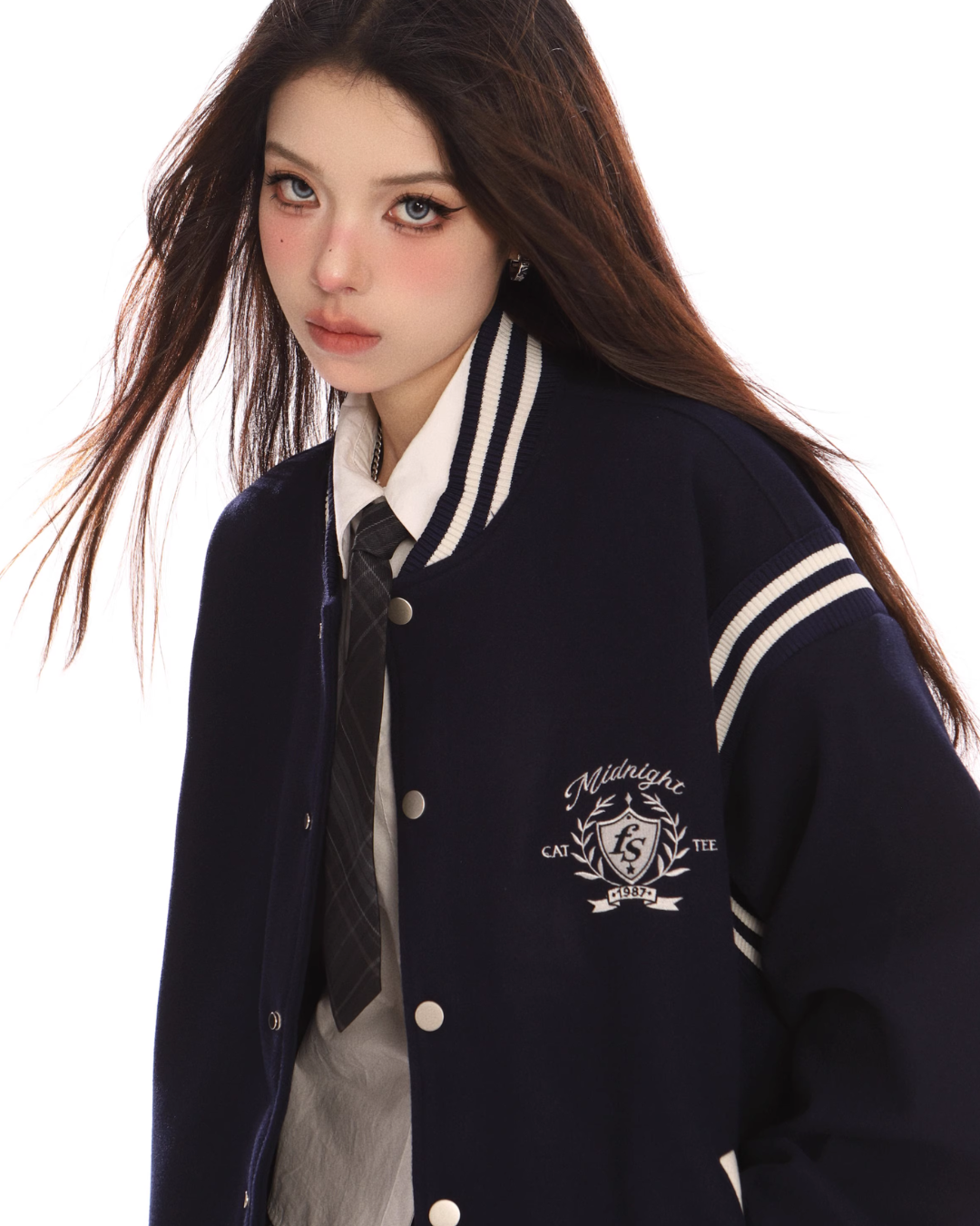 Zip Up Stadium Jacket BGS0015
