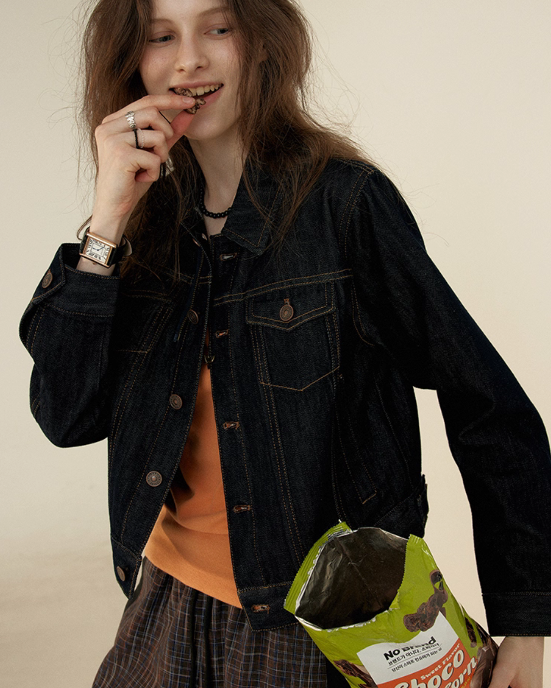 Vintage Blue Denim Jacket / Denim Pants RLZ0009