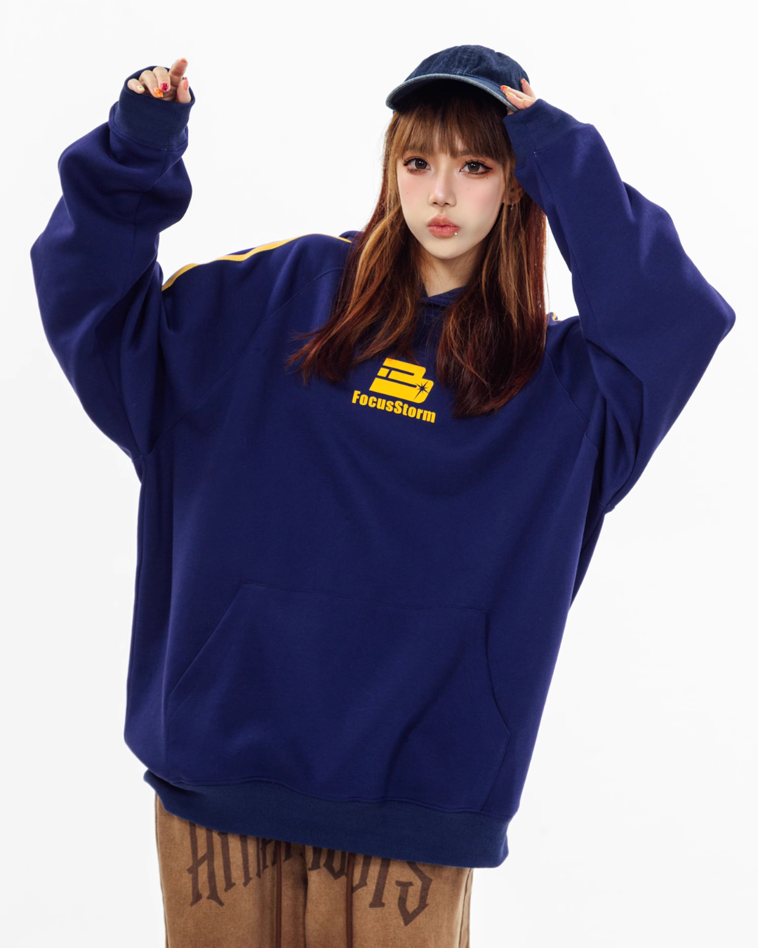 Sideline Front Logo Hoodie AXN0009