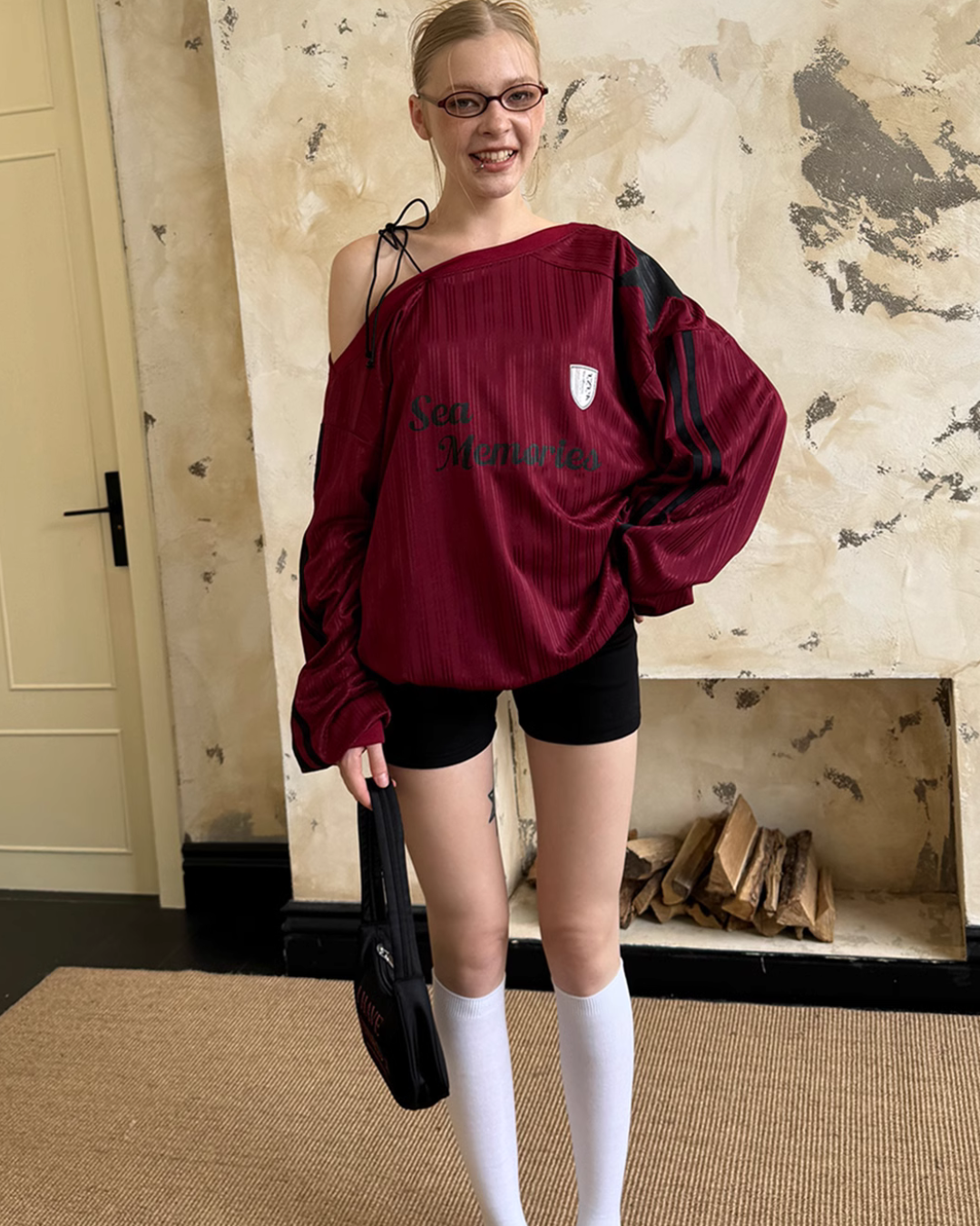 One Shoulder Game Shirt EZK0072