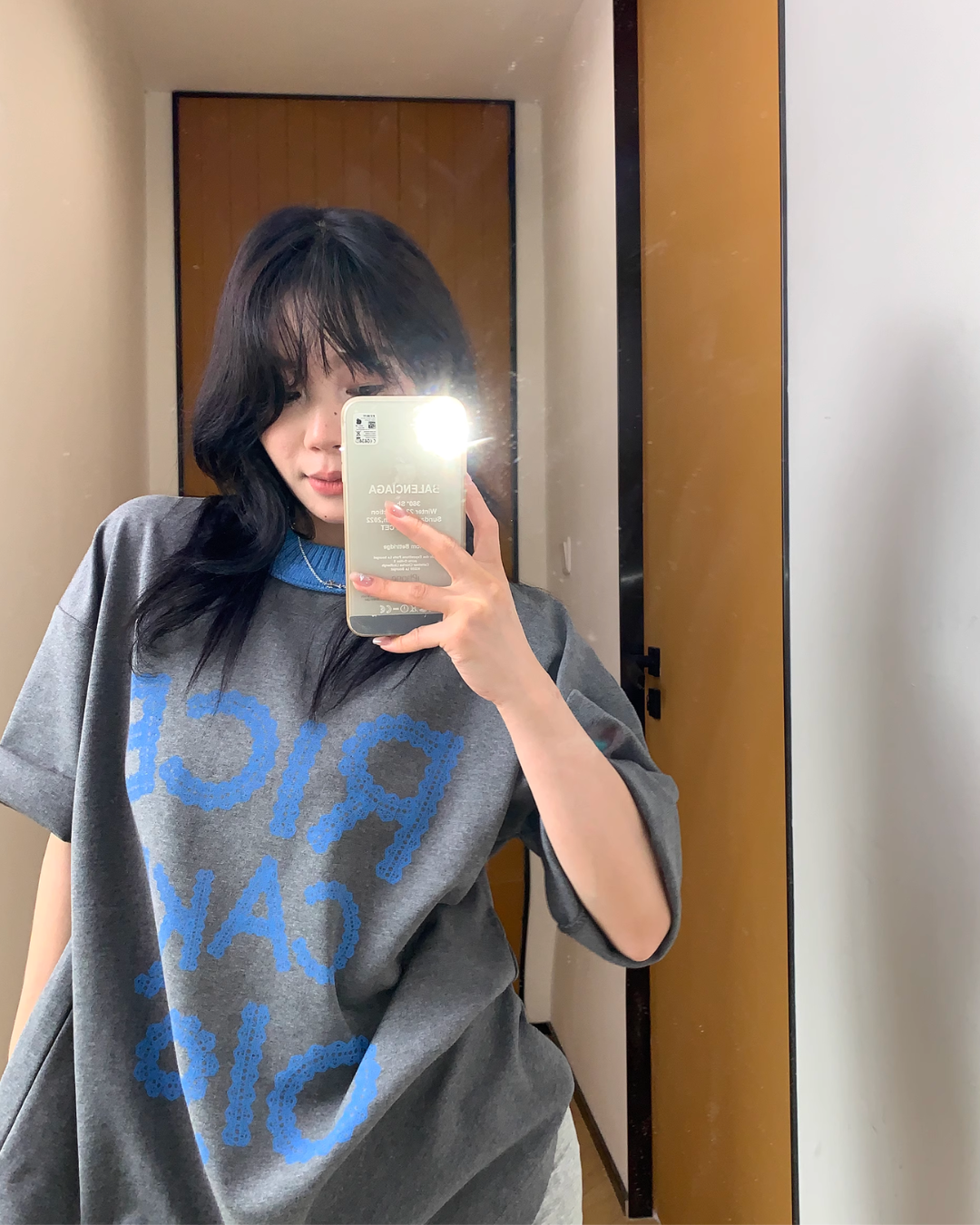 Race Logo Print T-Shirt YLS0865