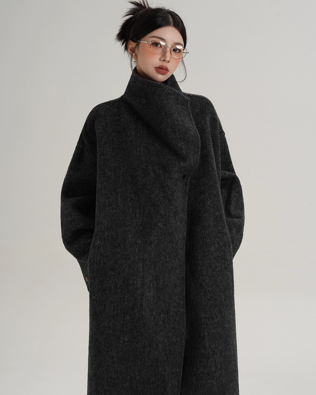 Wool Basic Long Coat SRS0377