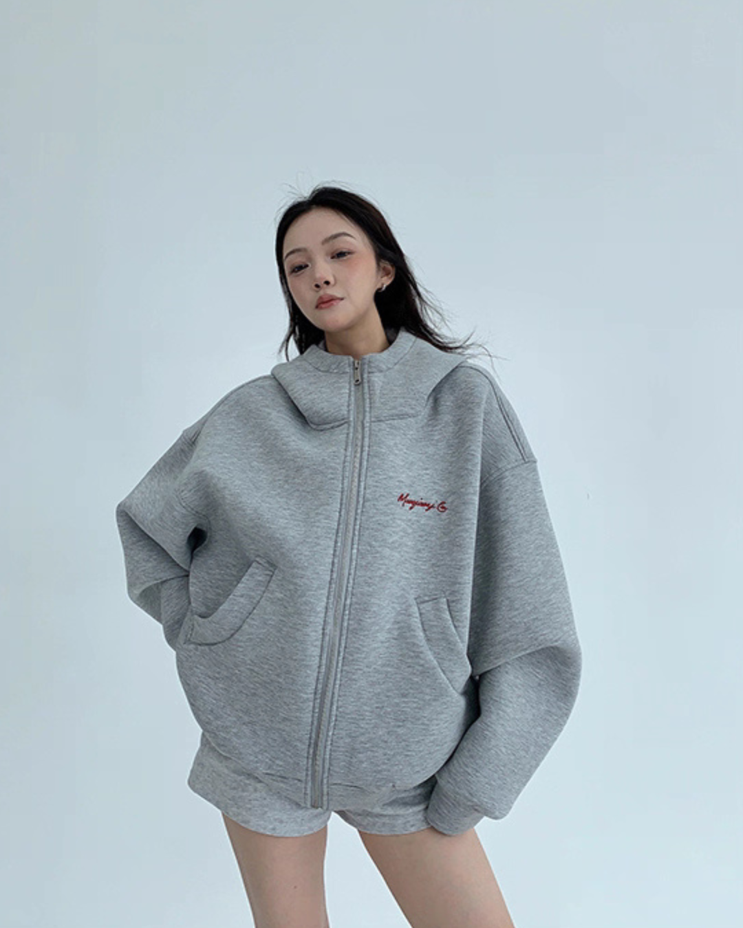 Back Logo Sweat Hood Jacket YLS0908
