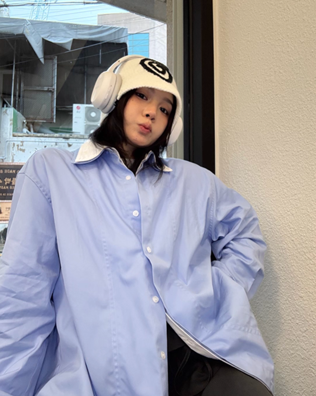 Layered Style Long Sleeve Shirt YLS0902