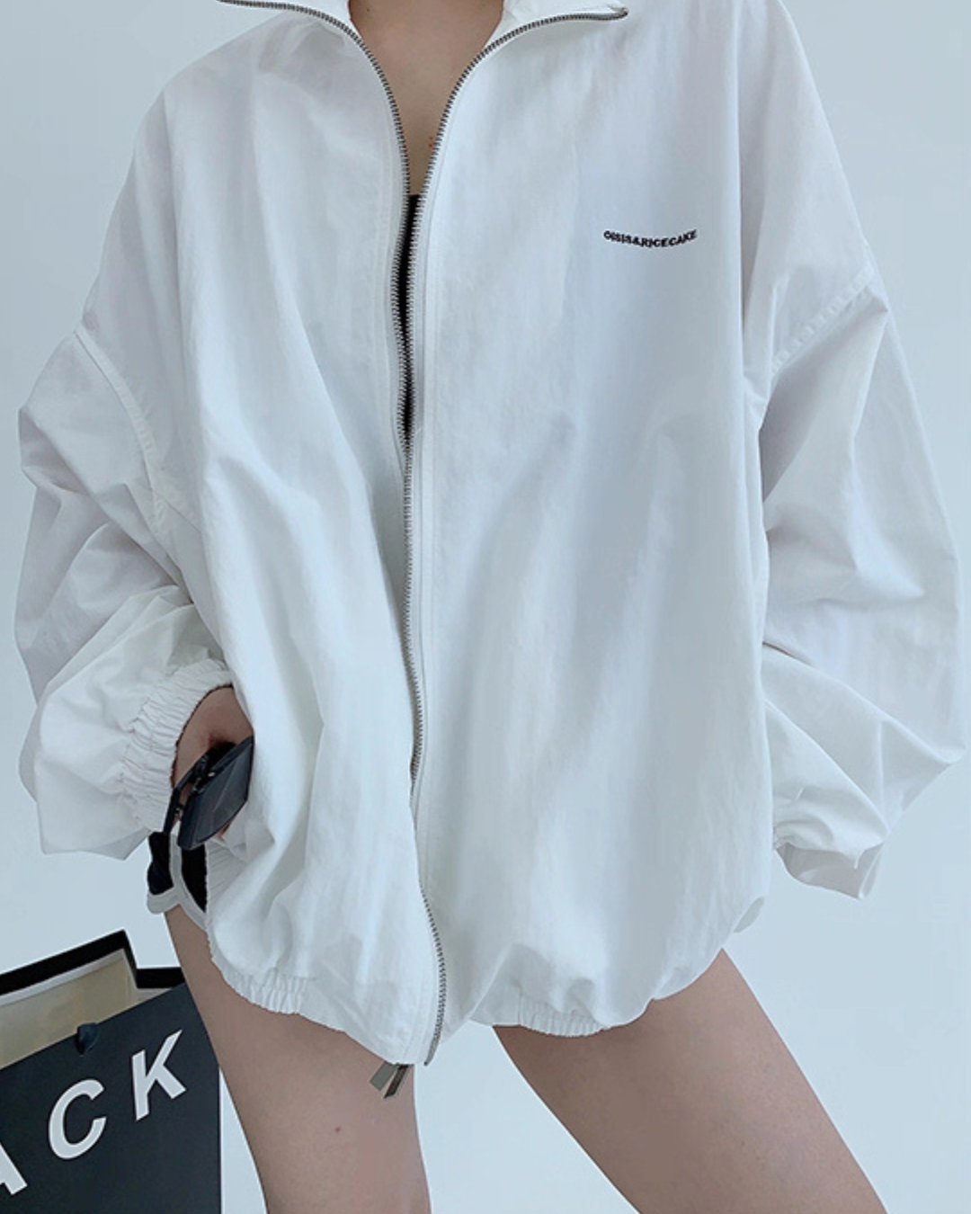 Back Logo Nylon Jacket YLS0906