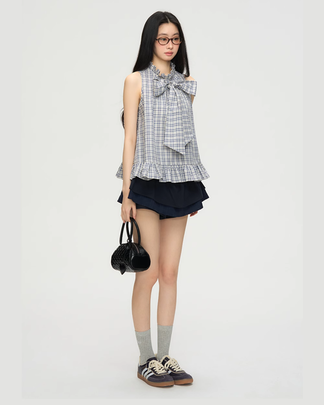 Paid Bow Tie Lace Top PUC0015