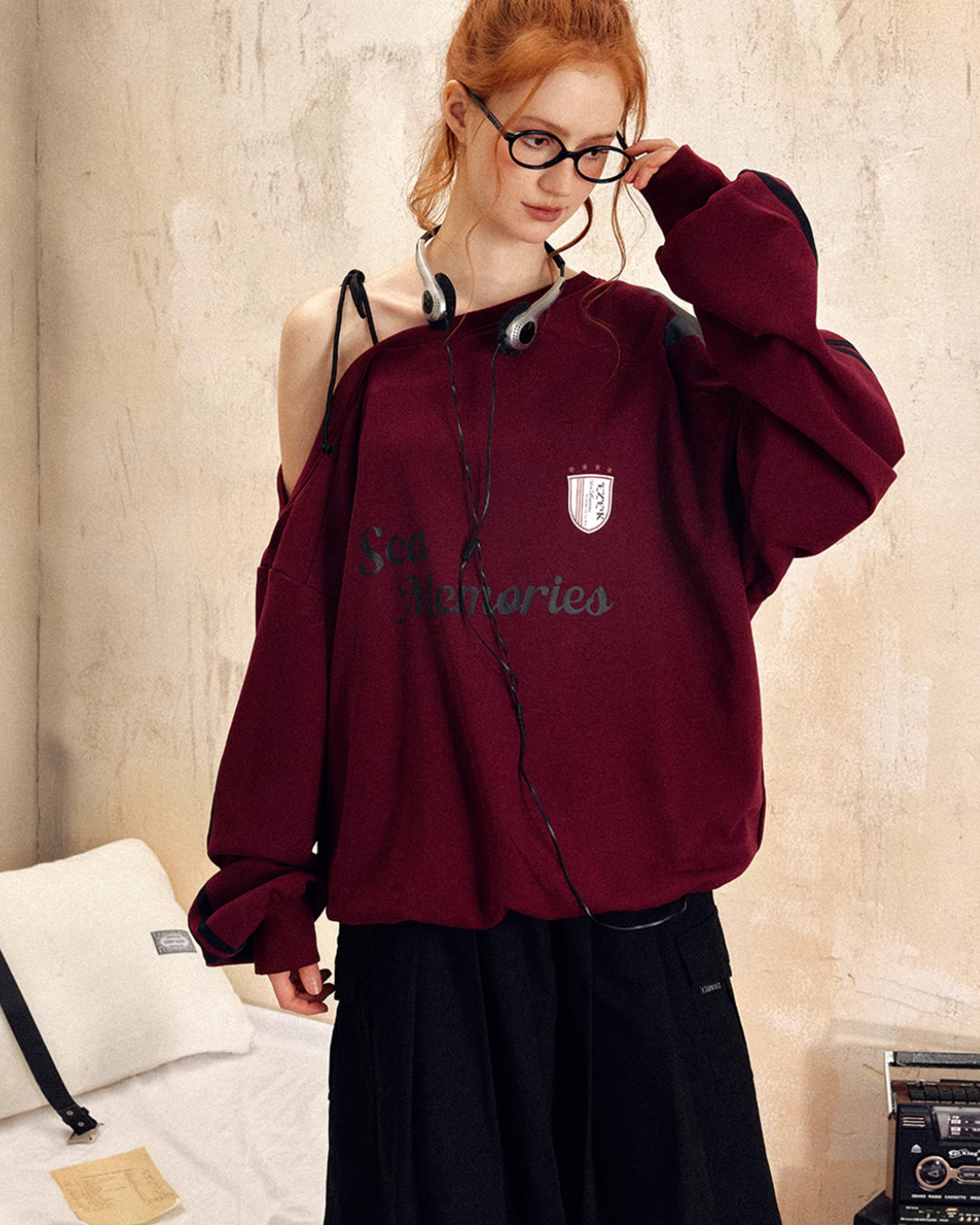 One Shoulder Game Shirt EZK0072
