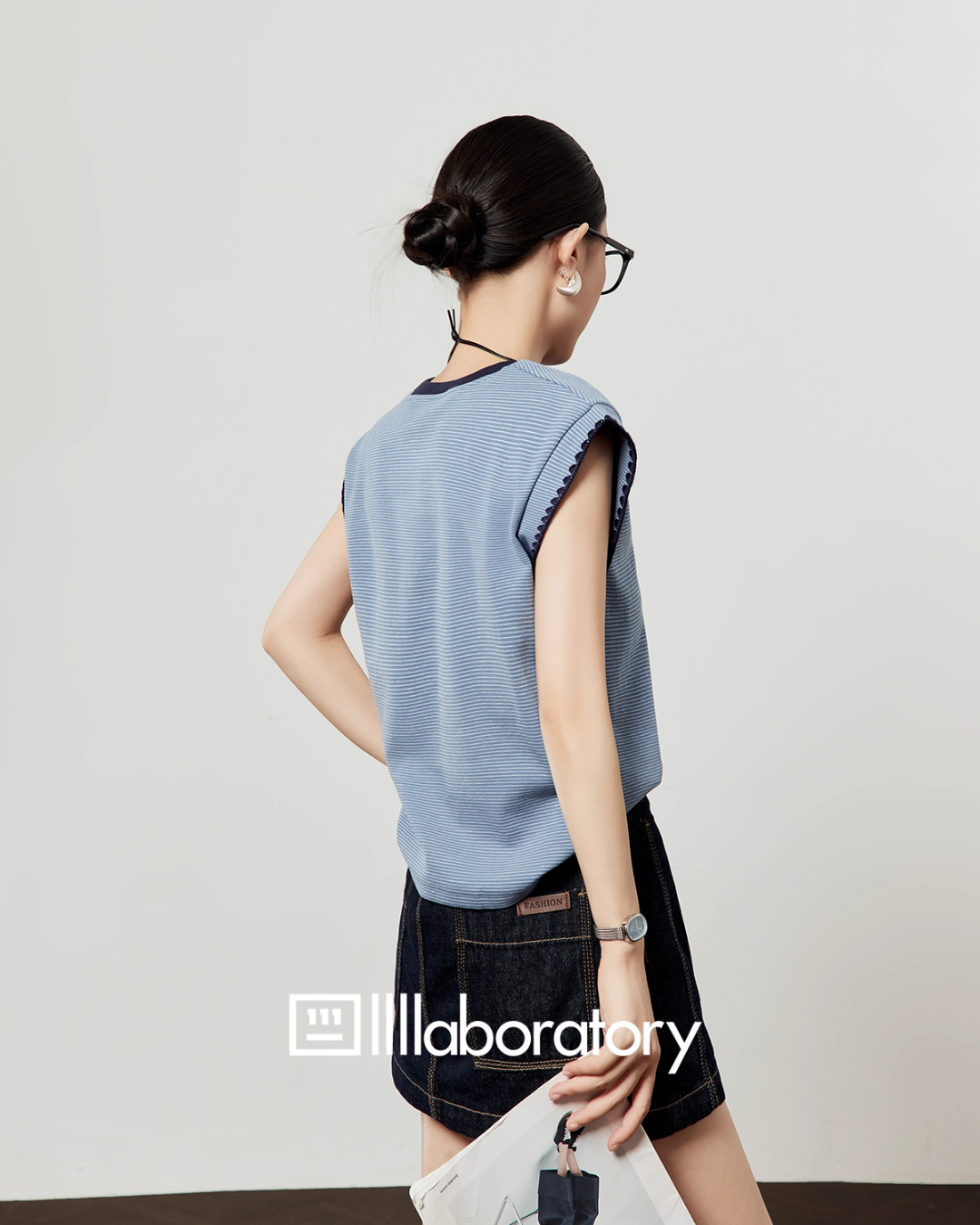 French Sleeve Knit Top LLA0493