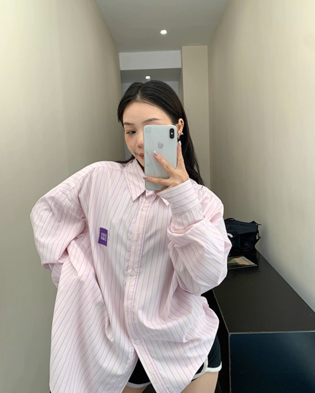 Striped Long Sleeve Shirt YLS0897