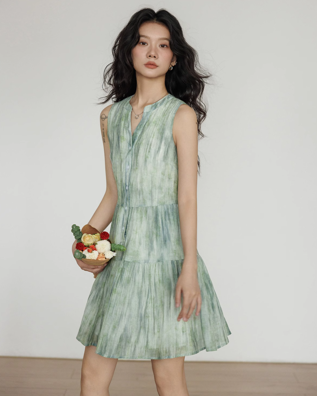 Frill Cami Dress VAS0028
