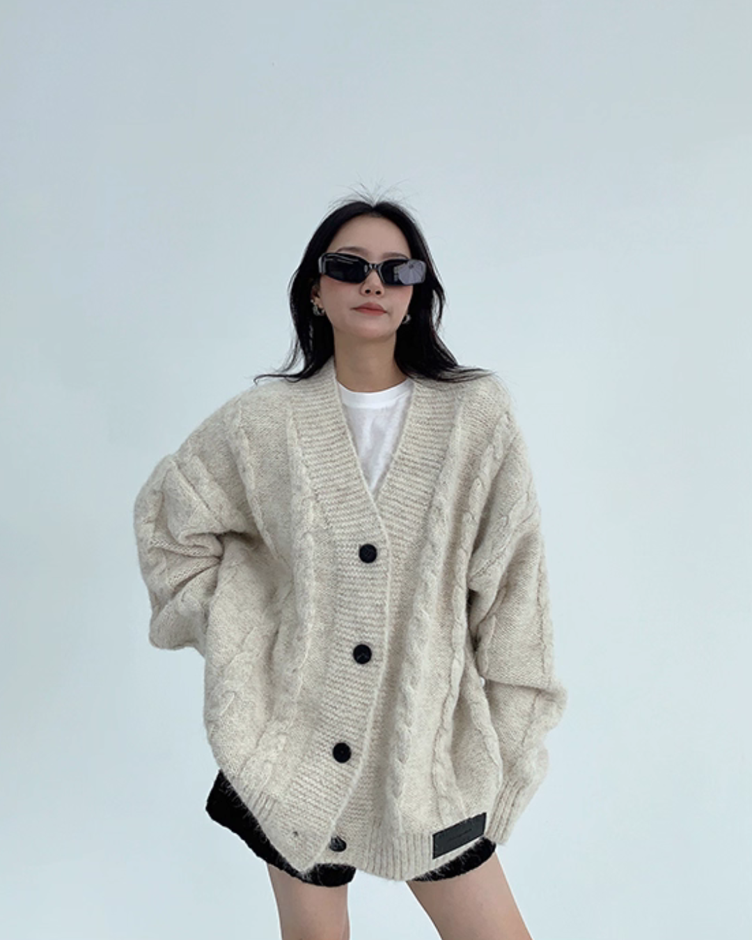 Cable Knit Cardigan YLS0961