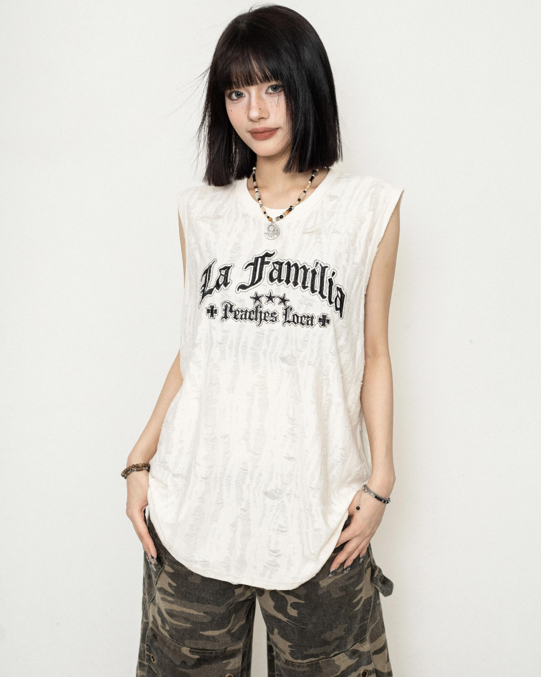 Dark Street Damage Tank Top ZRS0077