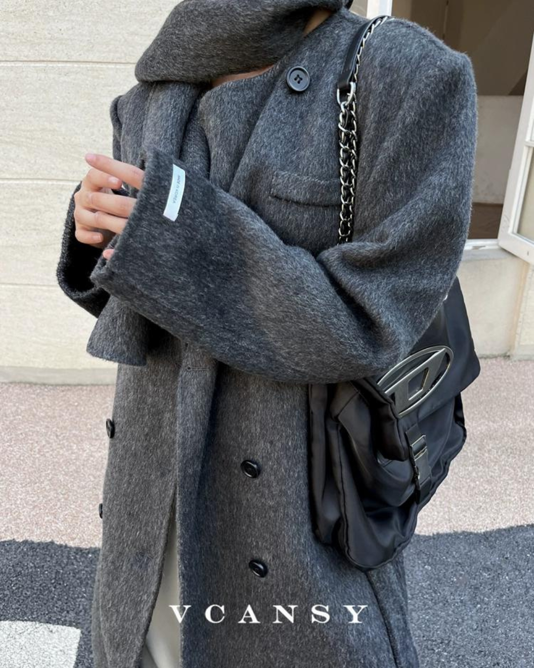 Faux Two-Piece Luxury Coat VCY0033