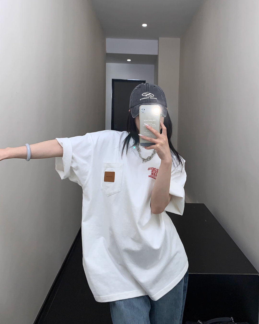 Print Short Sleeve Retro T-Shirt YLS0842