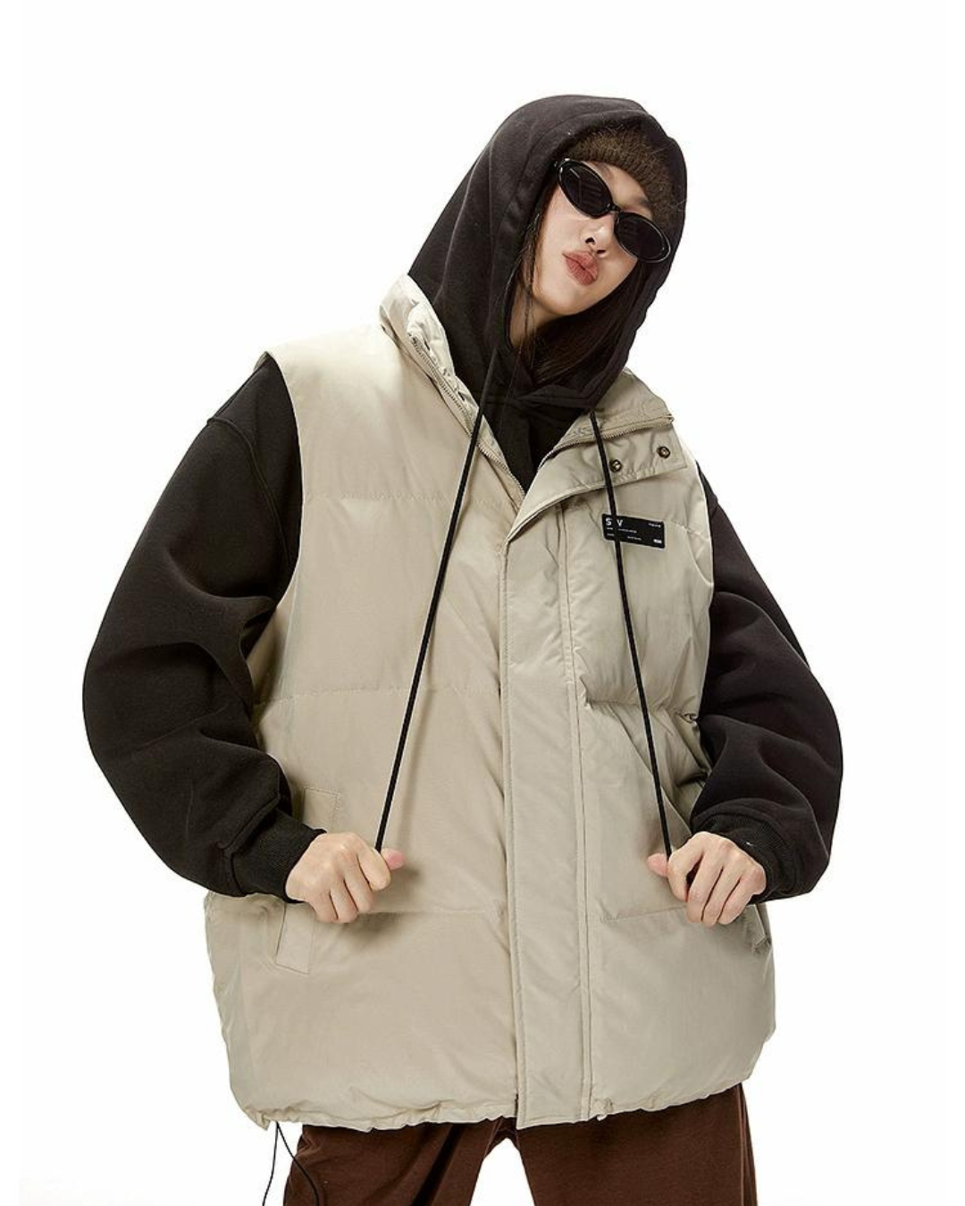 Back Logo Down Vest ICM0009