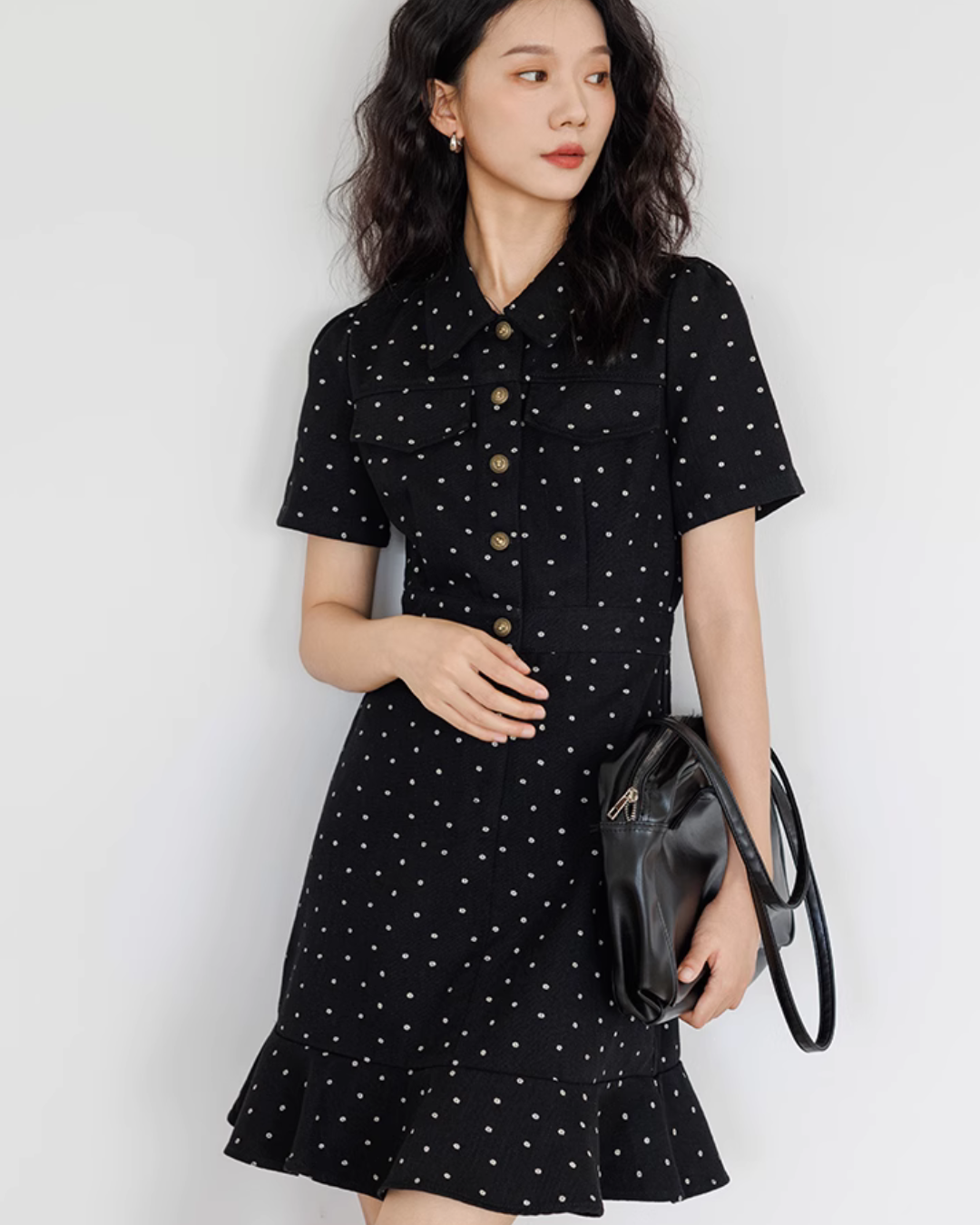Small Flower Frill Dress VAS0002
