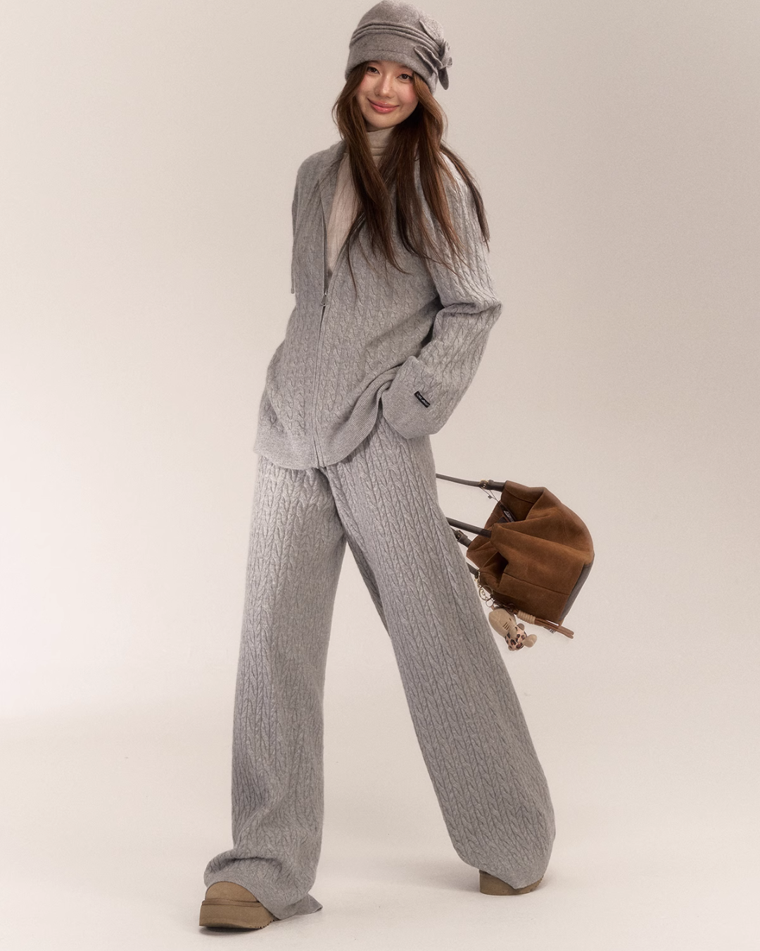 Cable Knit Hoodie / Cable Knit Pants ASG0008