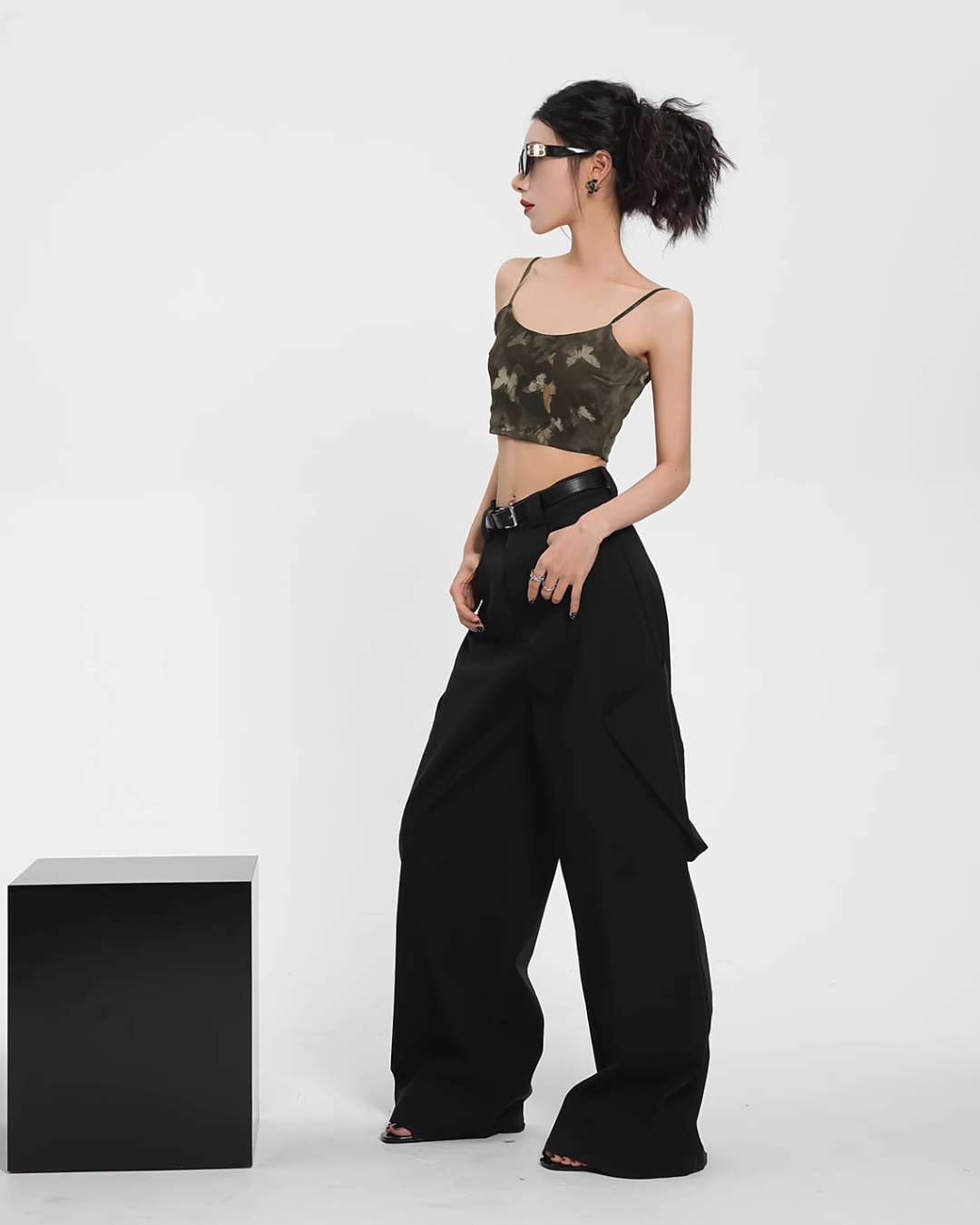 Wide Cargo Pants SRS0297
