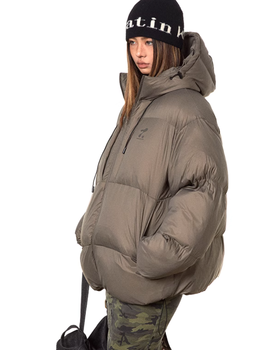 Hooded Padded Down Jacket BLB0017