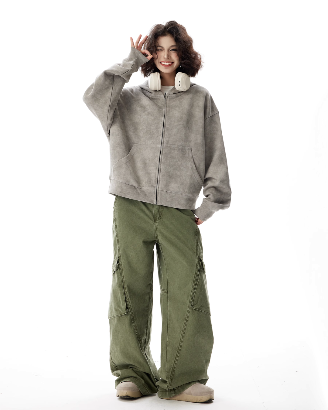 Vintage Casual Loose Jacket HGX0033