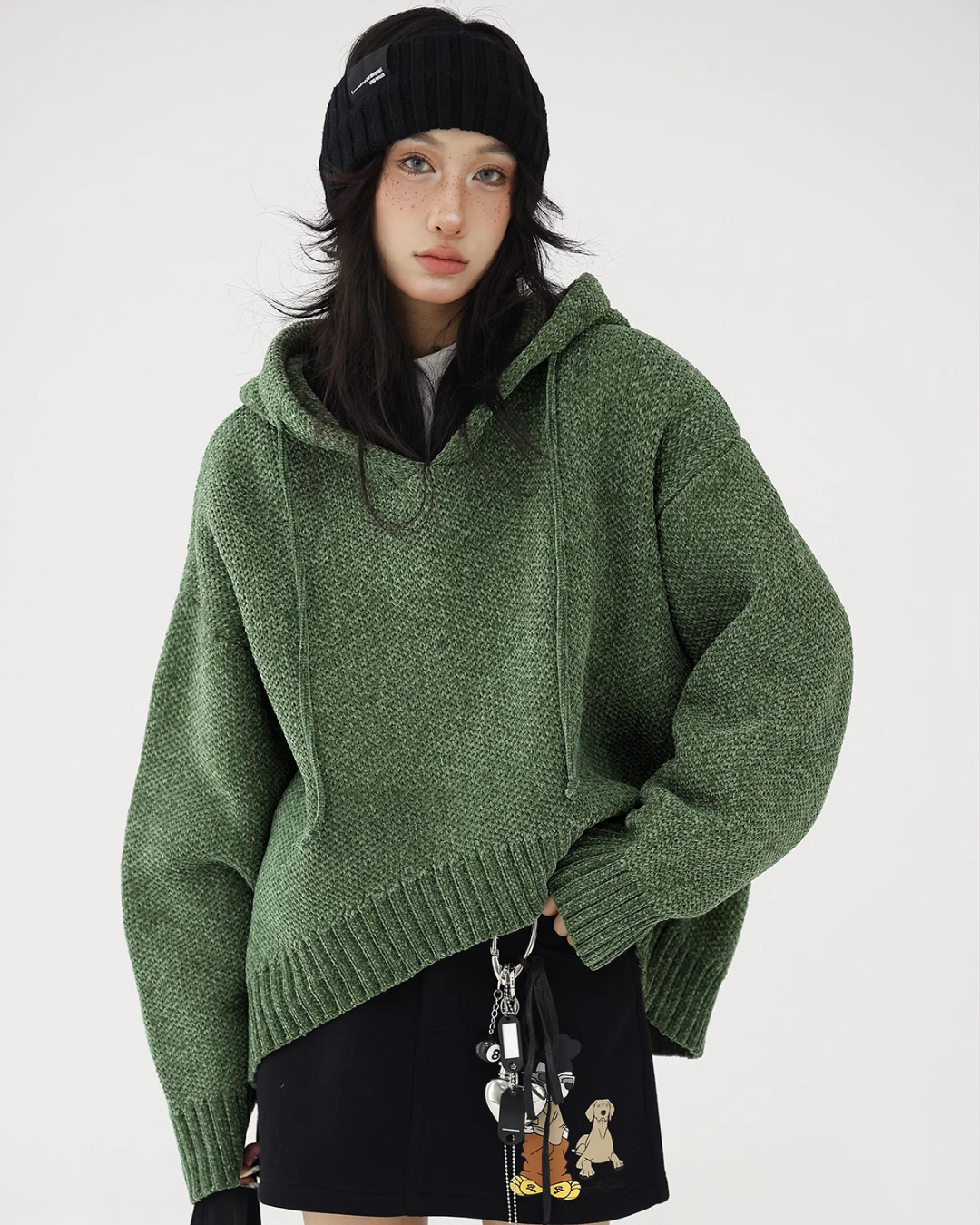 Pullover Knit Hoodie ACS0205