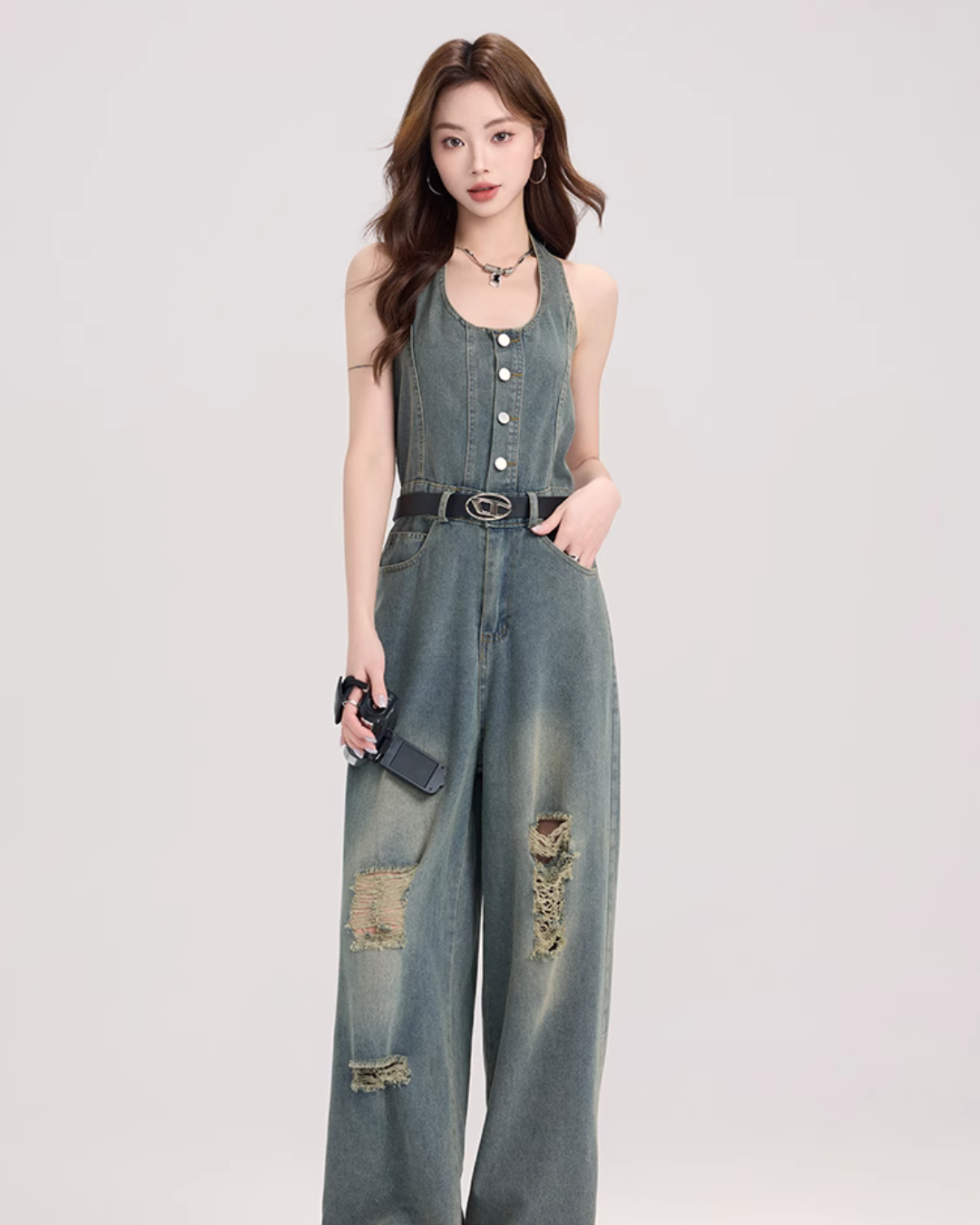 Vintage Denim Overall MNX0003