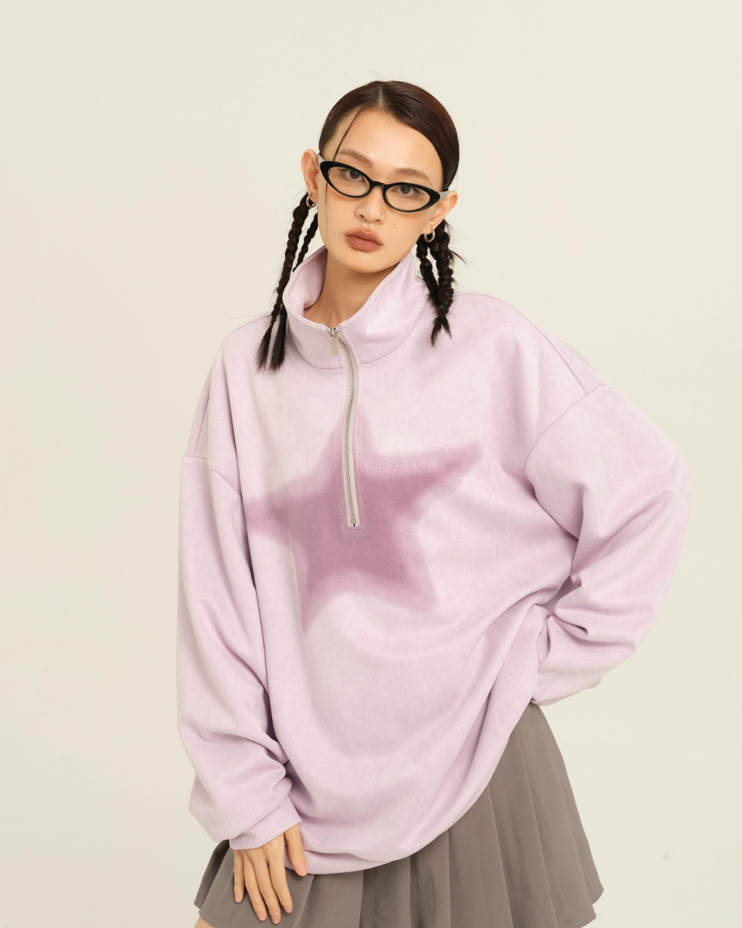 Half Zip Polo Color Overtop EZK0015
