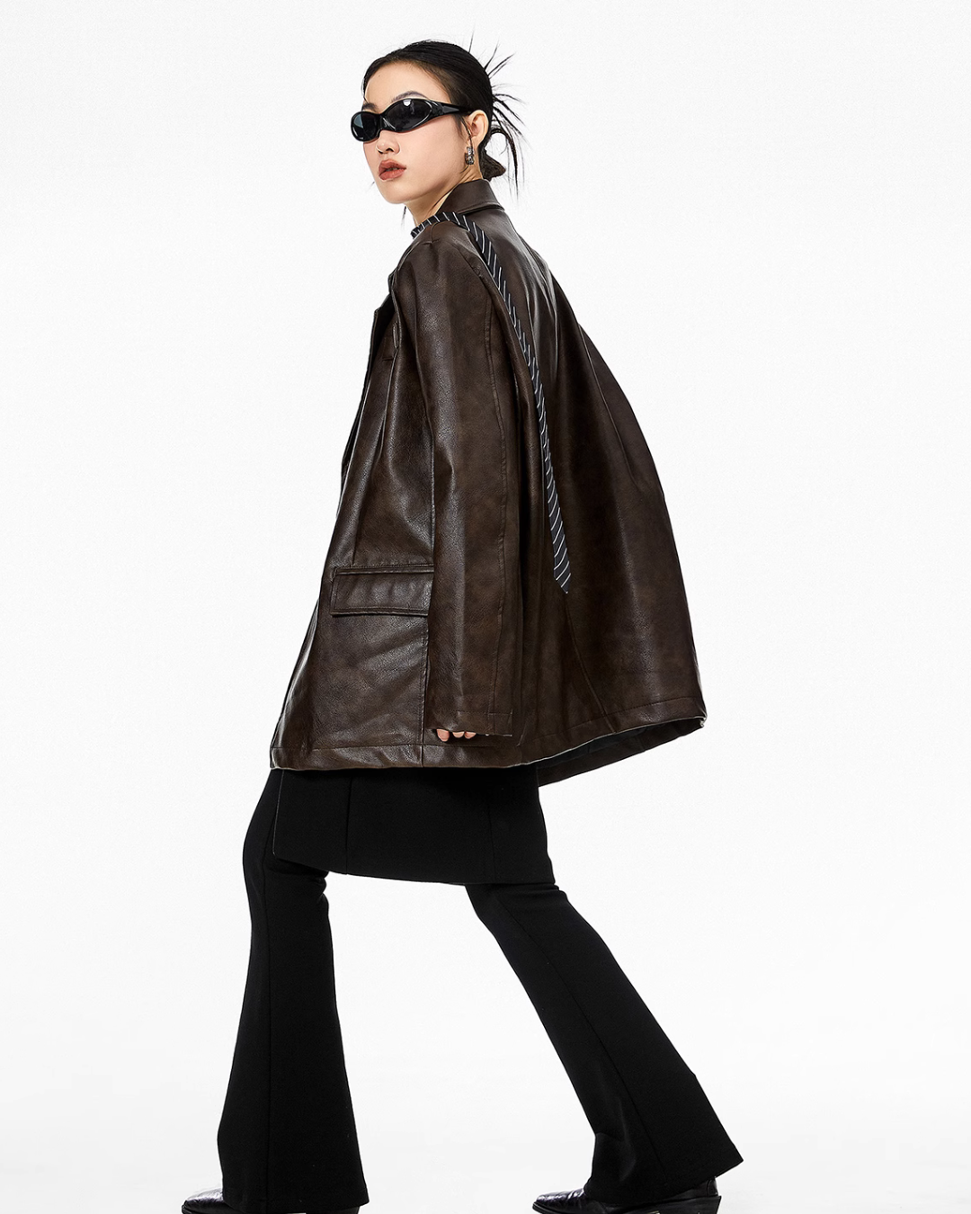 Vintage Leather Jacket ICM0066