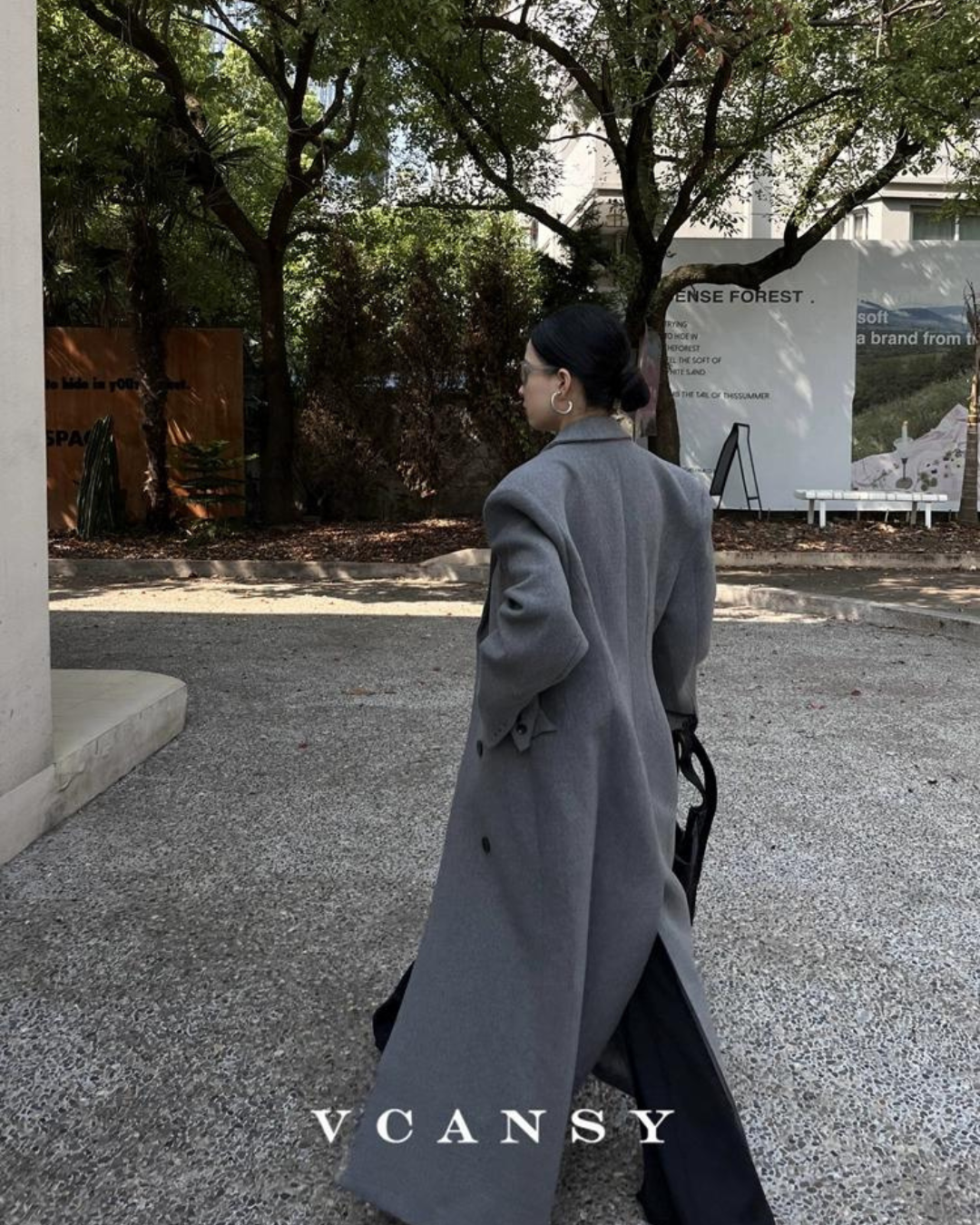 Formal Wool Long Coat VCY0030