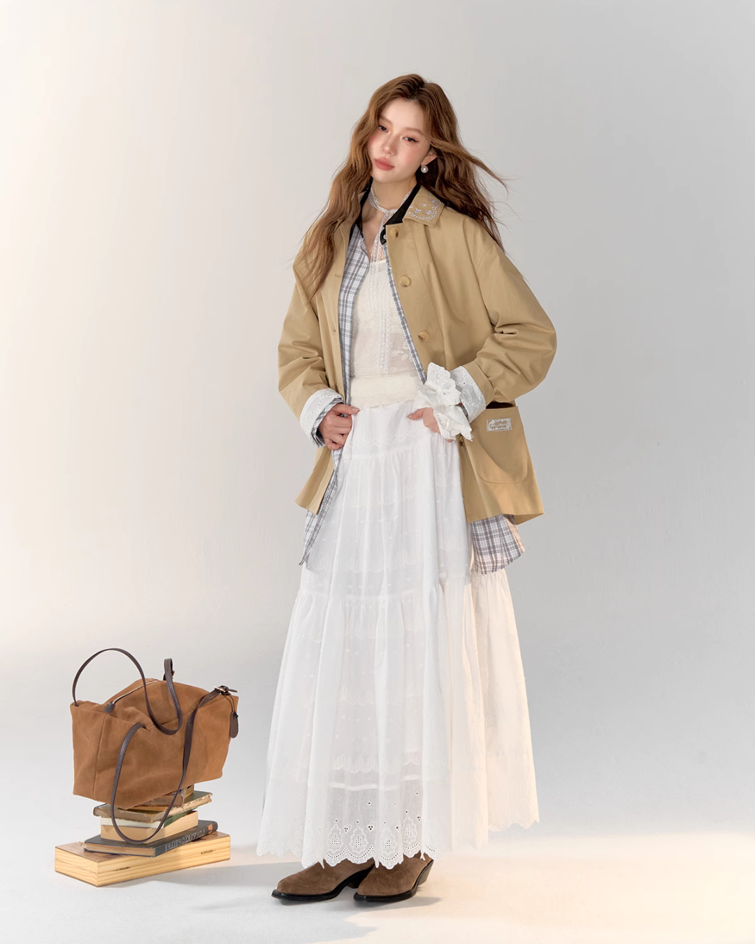 Race Tiered Skirt ASG0022