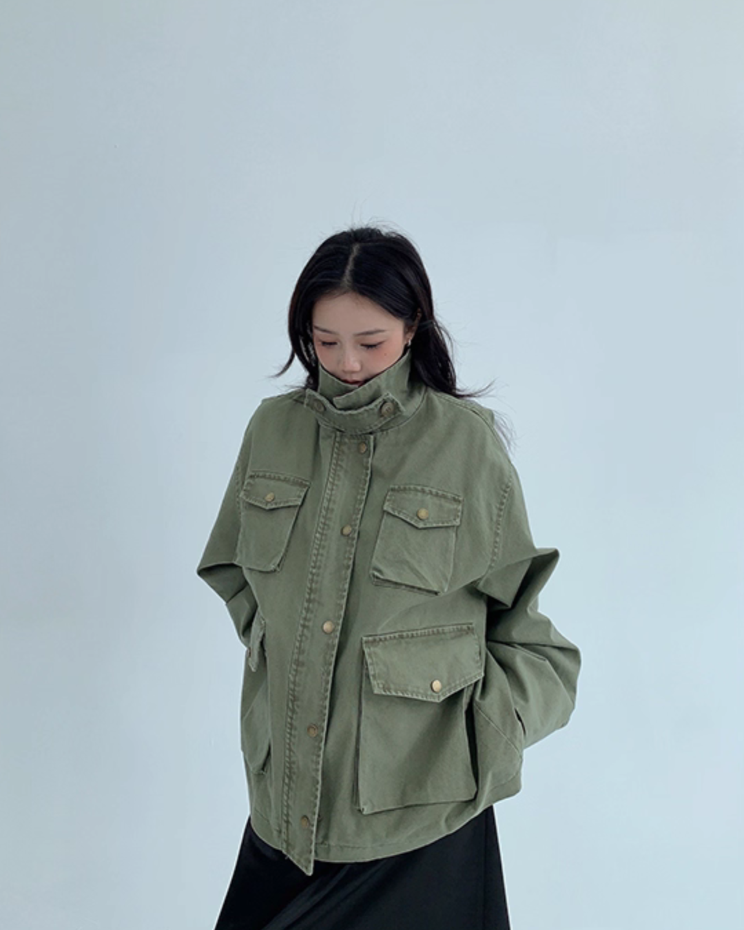 Oversized Military Jacket YLS0911